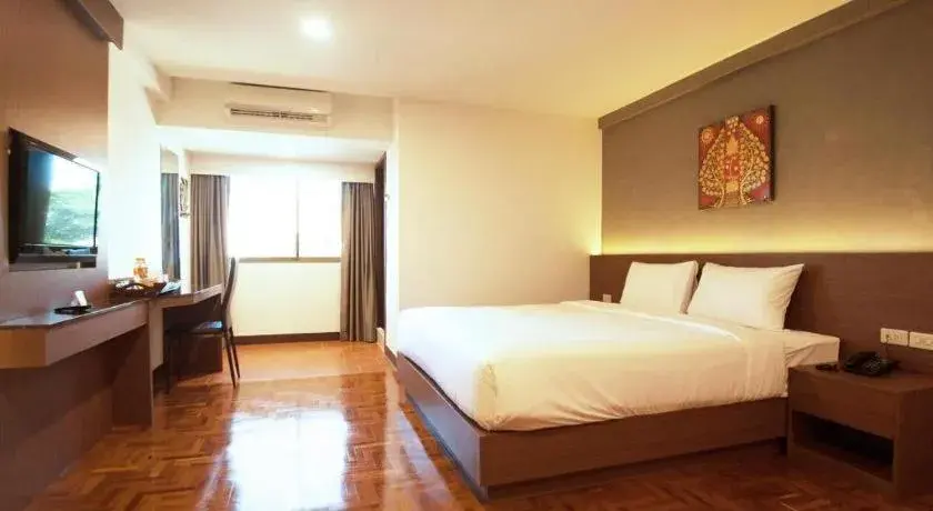 Bed in B2 Chang Phueak Gate Premier Hotel Bed in B2 Chang Phueak Gate Premier Hotel