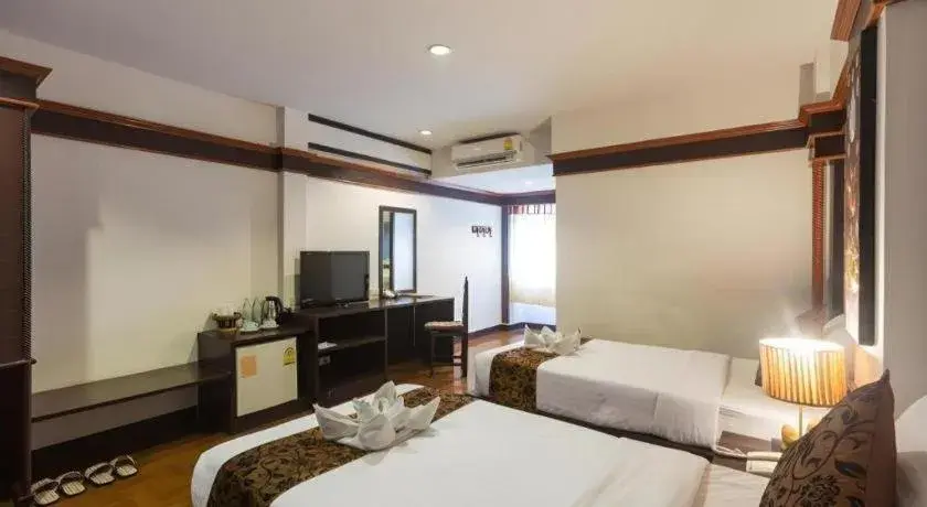 Bed in B2 Chang Phueak Gate Premier Hotel Bed in B2 Chang Phueak Gate Premier Hotel