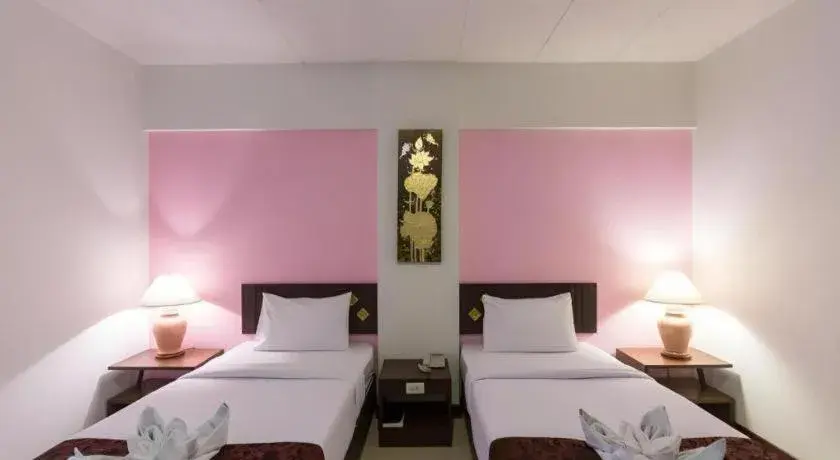 Bed in B2 Chang Phueak Gate Premier Hotel Bed in B2 Chang Phueak Gate Premier Hotel