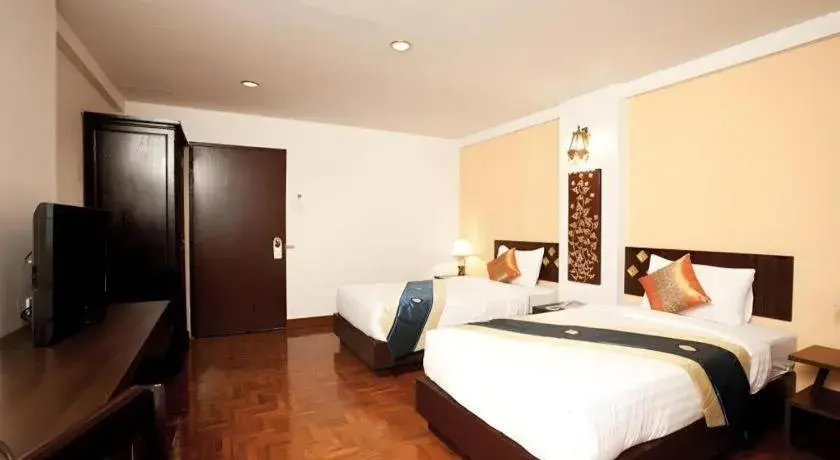 Bed in B2 Chang Phueak Gate Premier Hotel Bed in B2 Chang Phueak Gate Premier Hotel