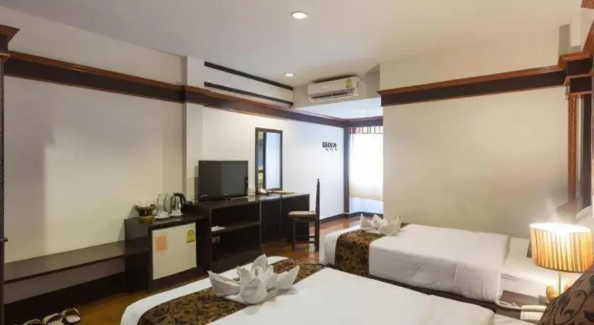 Bed in B2 Chang Phueak Gate Premier Hotel Bed in B2 Chang Phueak Gate Premier Hotel