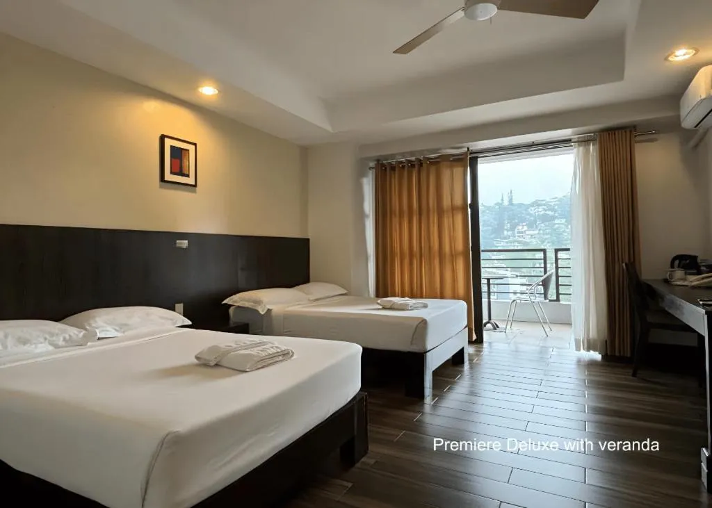 Bed in Citylight Hotel