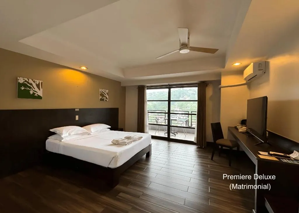 Bed in Citylight Hotel