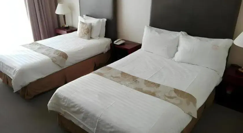 Bed in Hotel Sunshine Bed in Hotel Sunshine