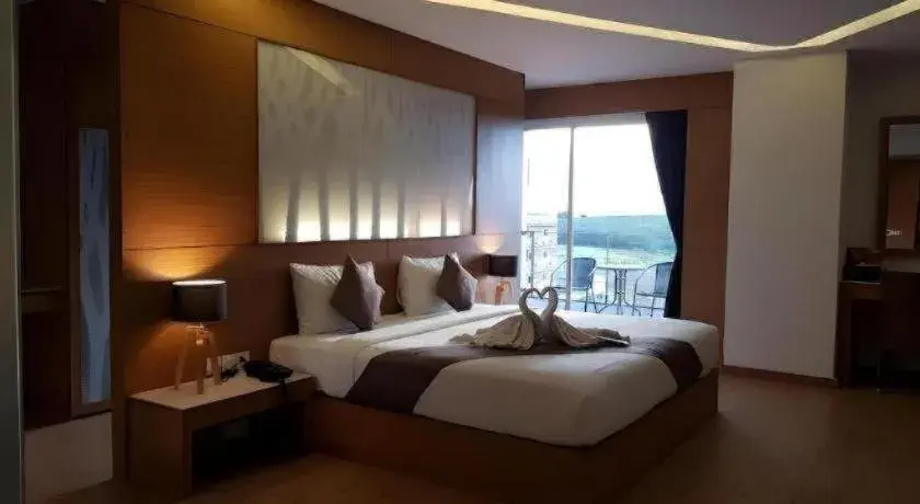 Bed in The Vista Hotel By Satit Group Bed in The Vista Hotel By Satit Group