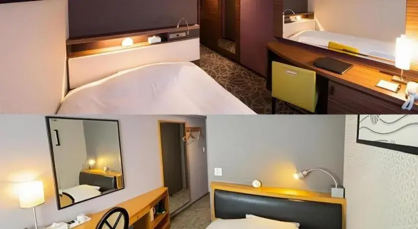 Bed in Diamond Hotel Tokyo Bed in Diamond Hotel Tokyo