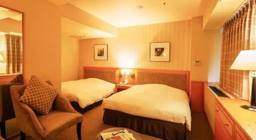 Bed in Diamond Hotel Tokyo Bed in Diamond Hotel Tokyo