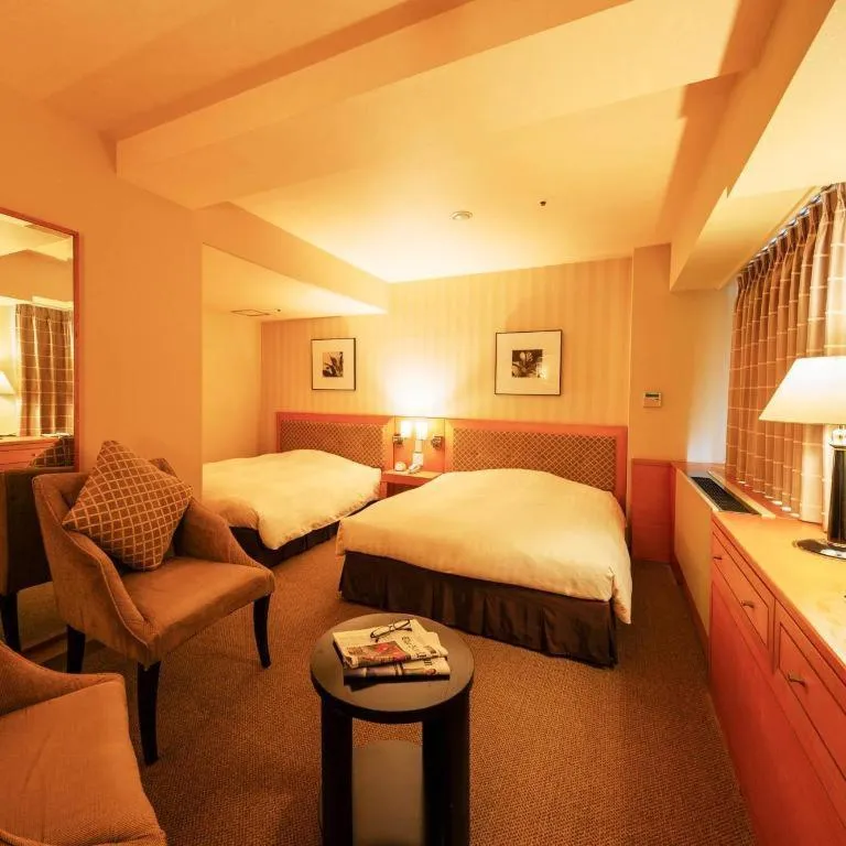 Bed in Diamond Hotel Tokyo