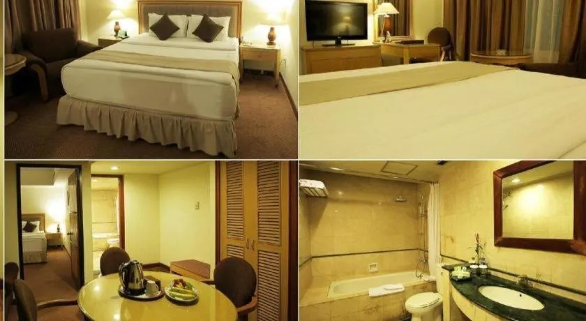 Bed in Oasis Amir Hotel