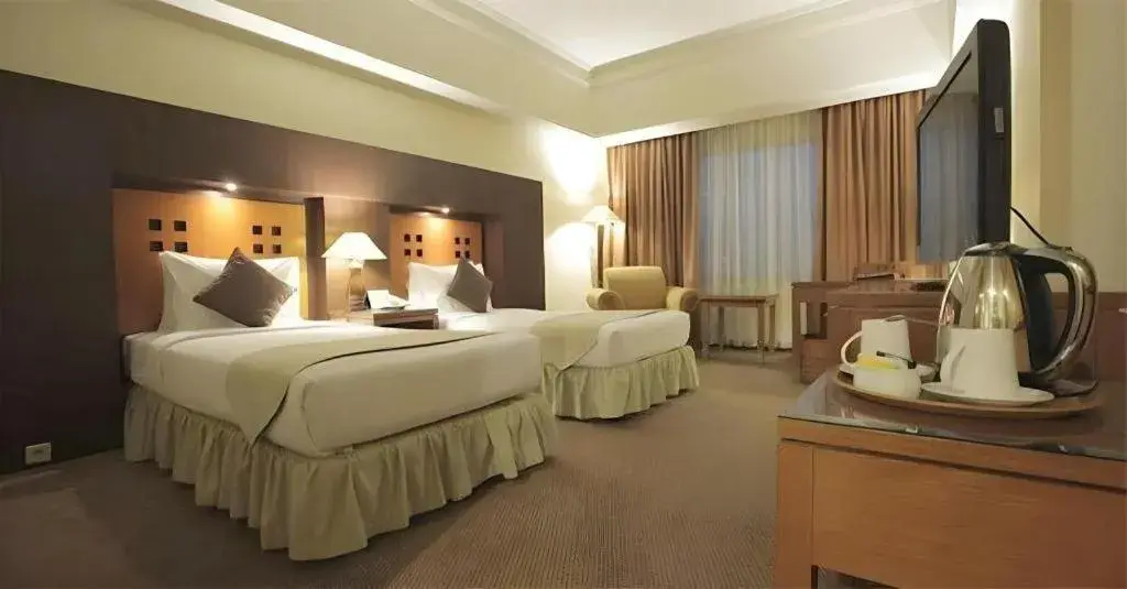 Bed in Oasis Amir Hotel Bed in Oasis Amir Hotel