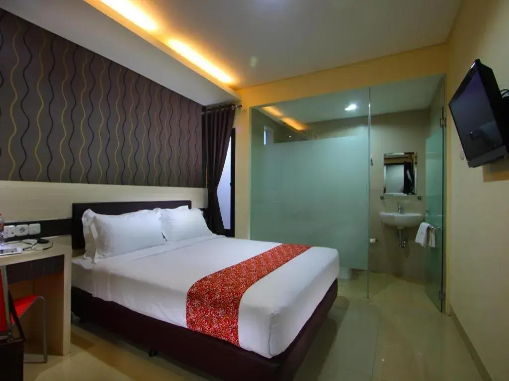 Bed in Sumi Hotel Simpang Lima Semarang Bed in Sumi Hotel Simpang Lima Semarang