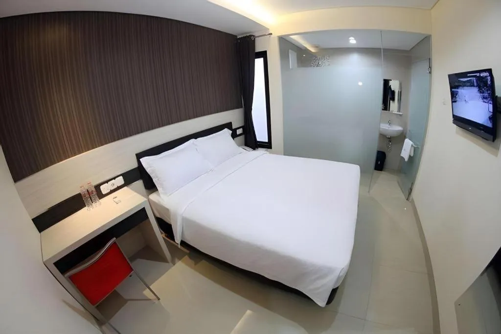 Bed in Sumi Hotel Simpang Lima Semarang