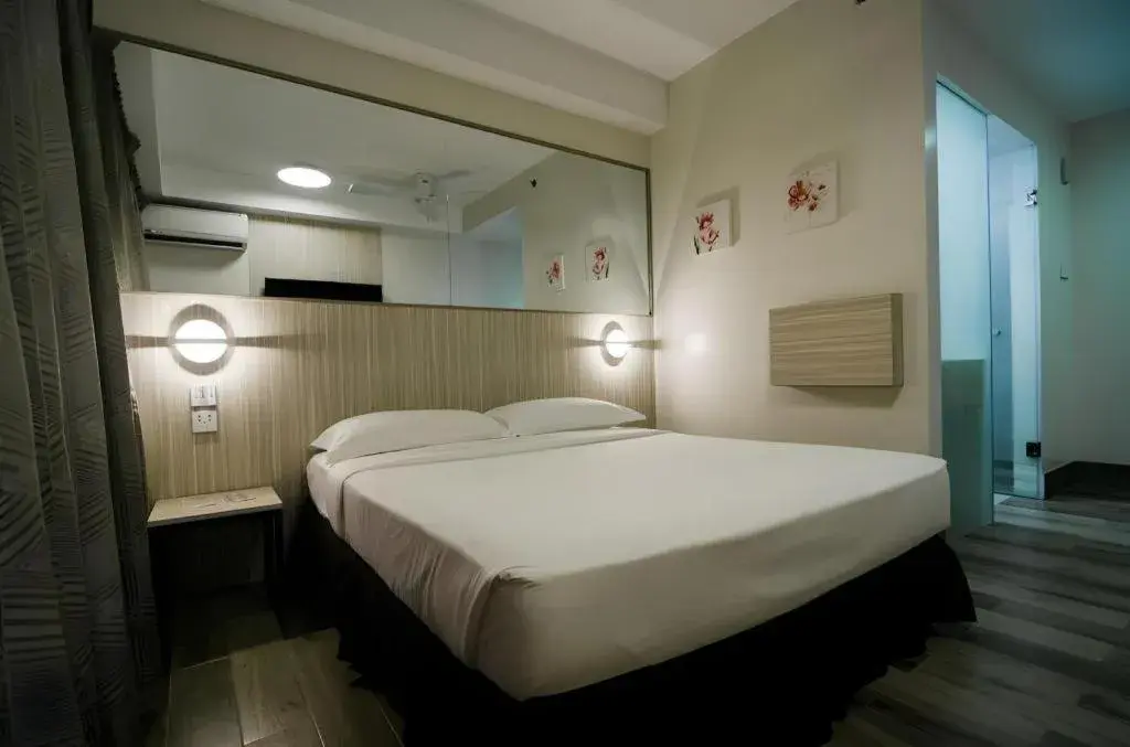 Bed in Travelite Express Hotel Bed in Travelite Express Hotel