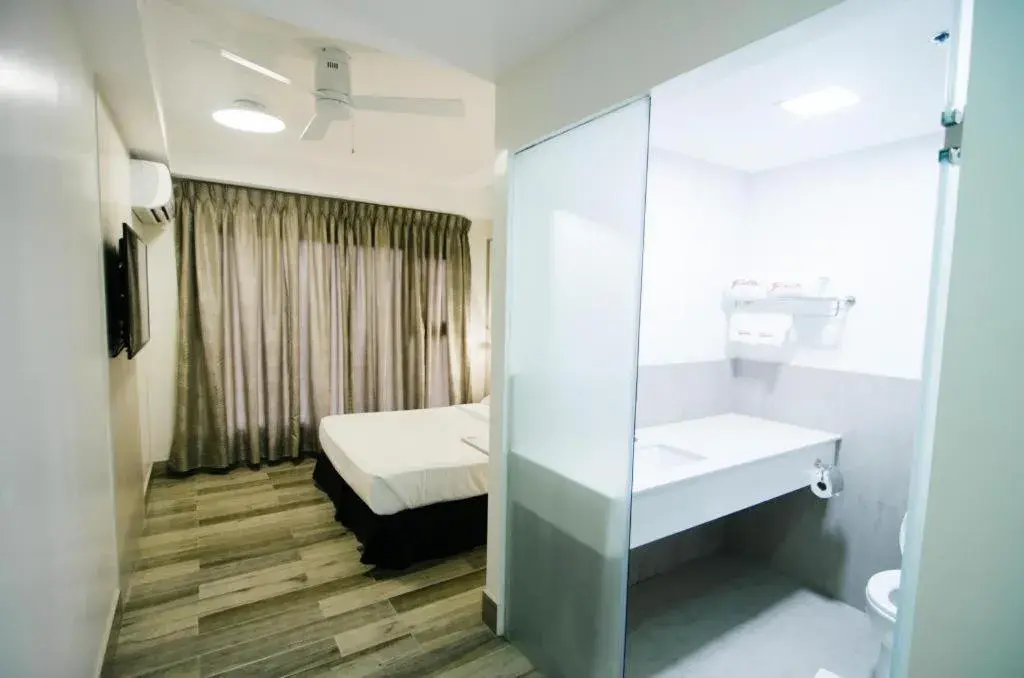 Bed in Travelite Express Hotel Bed in Travelite Express Hotel