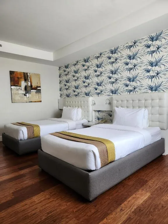 Bed in DIVERSION 21 HOTEL