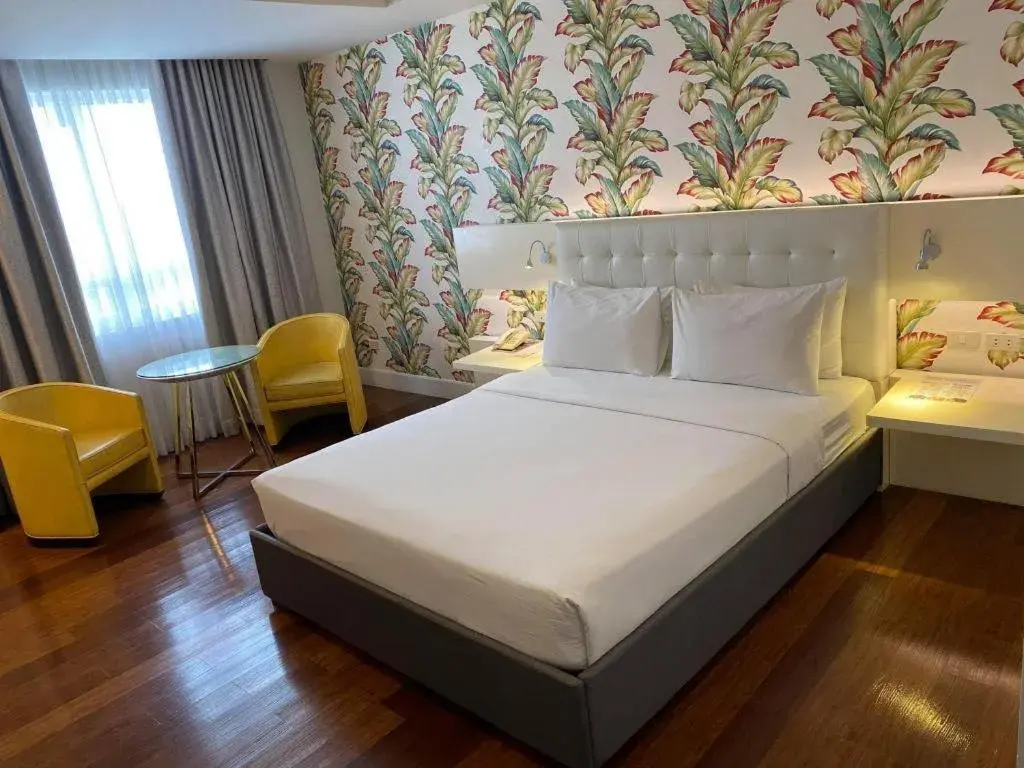 Bed in DIVERSION 21 HOTEL Bed in DIVERSION 21 HOTEL