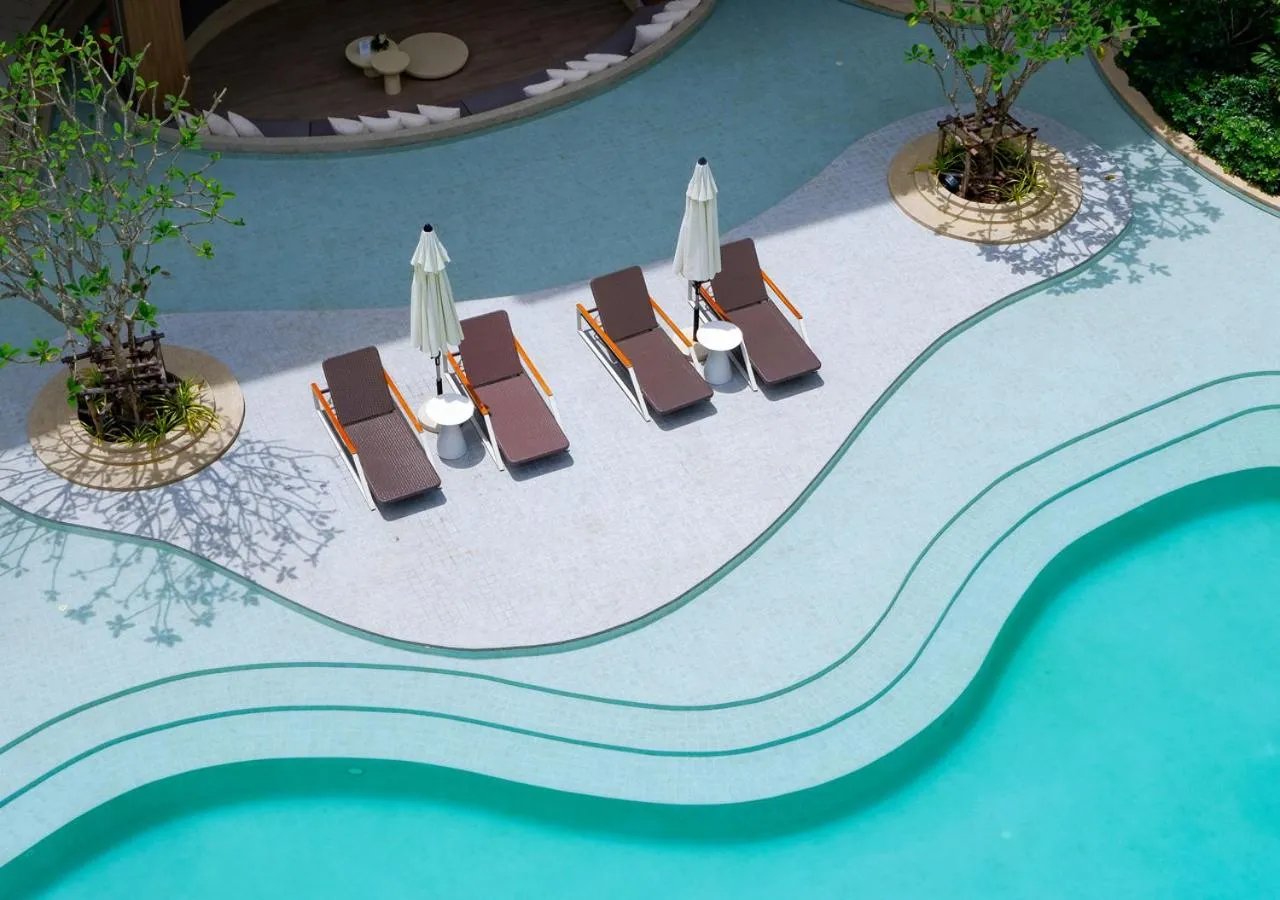 Swimming pool in Laya Resort Phuket