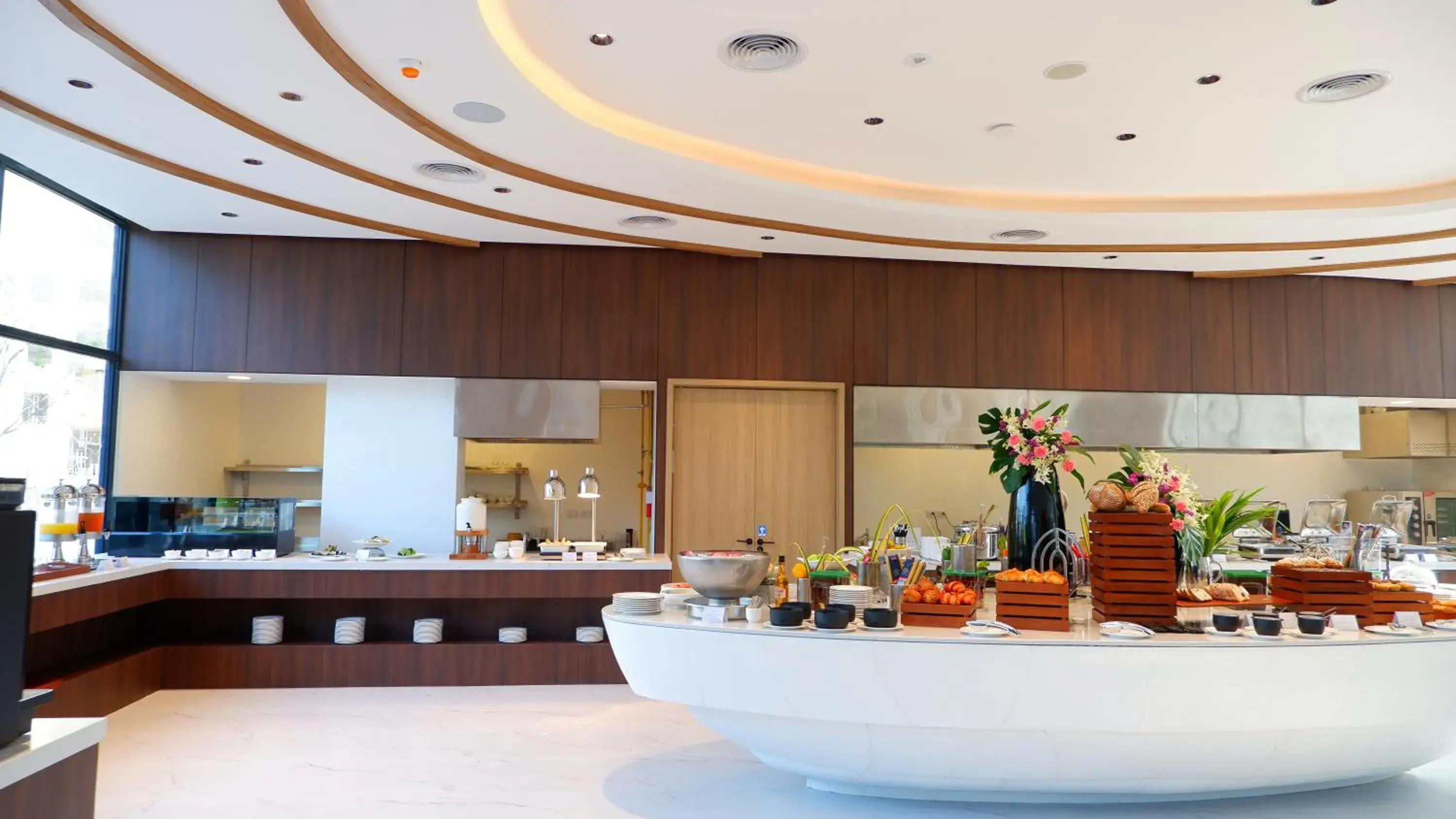 Buffet breakfast in Laya Resort Phuket Buffet breakfast in Laya Resort Phuket