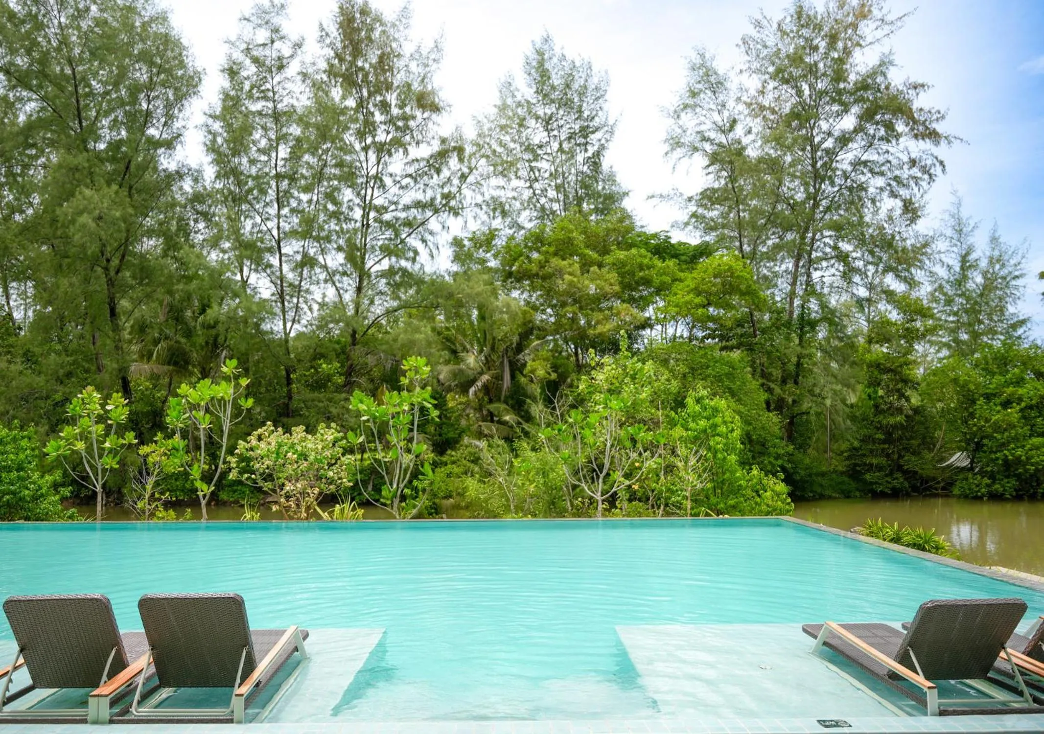 Swimming pool in Laya Resort Phuket