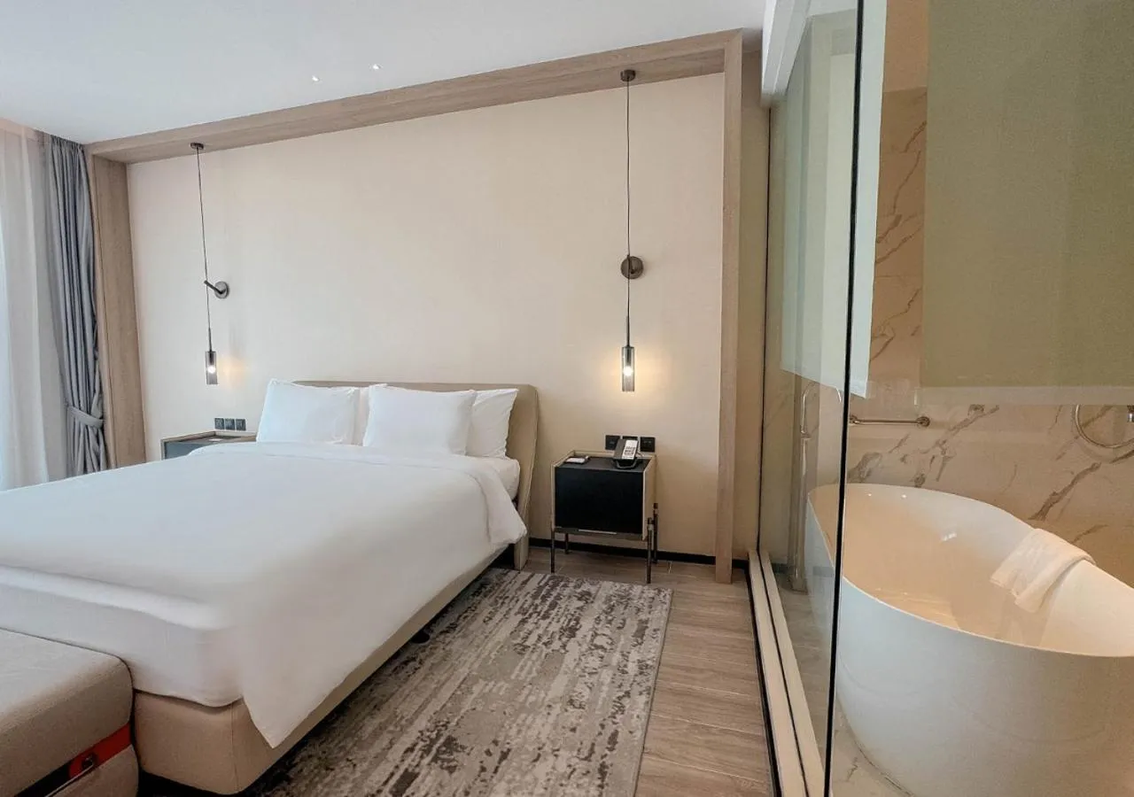 Bed in Laya Resort Phuket