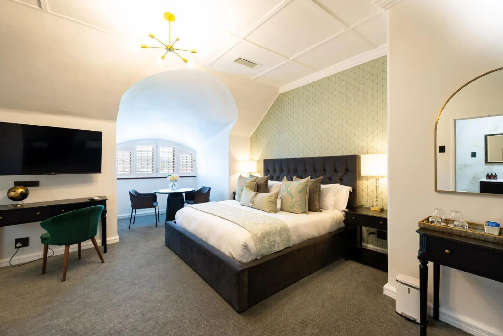 Bed in Palm House Boutique Hotel and Spa