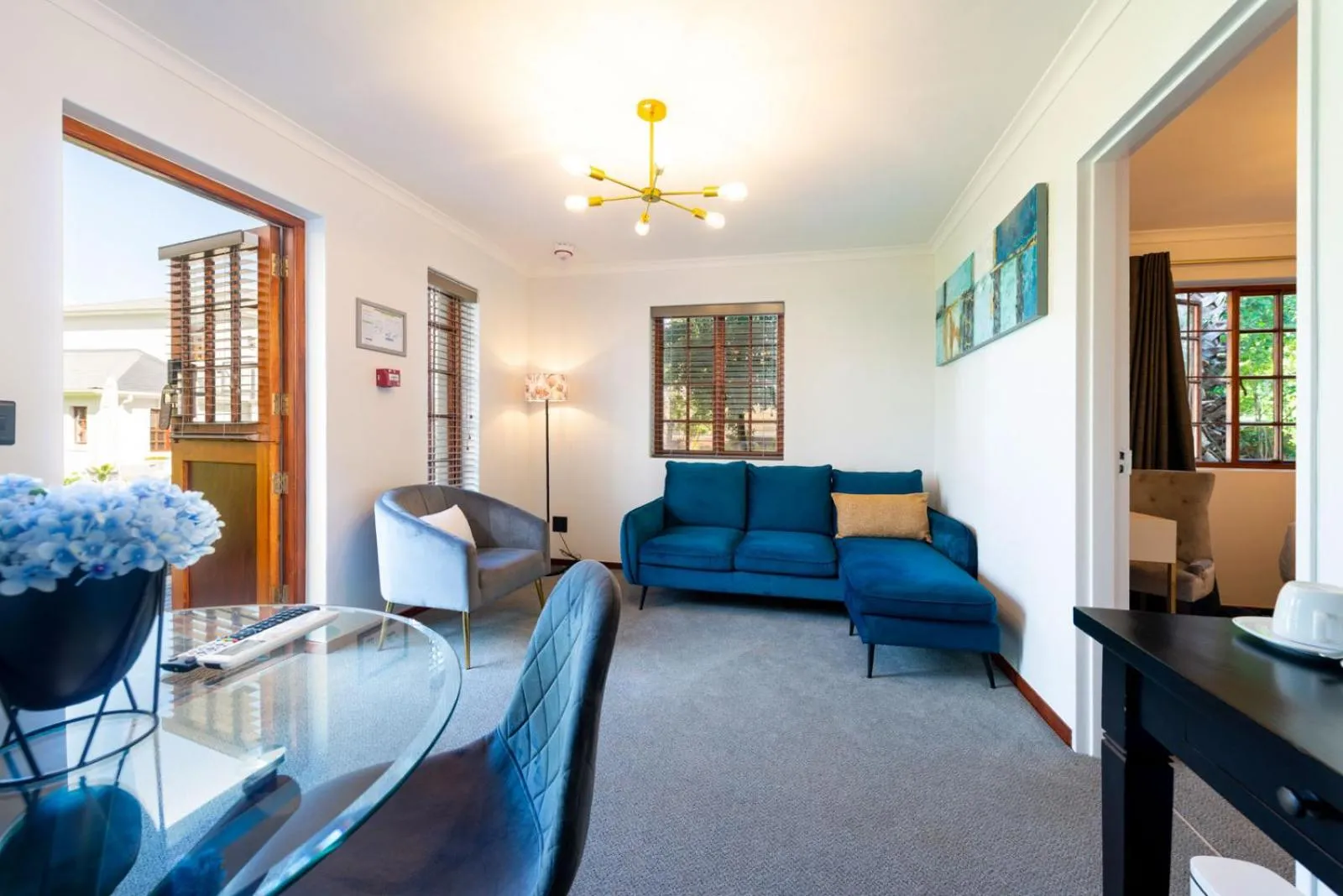 Living room in Palm House Boutique Hotel and Spa