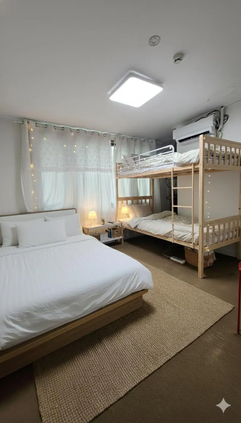 Bed in SPACE Guesthouse