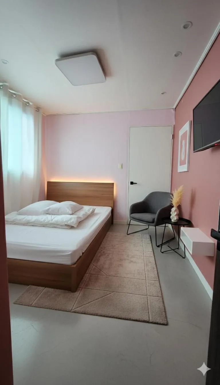 Bed in SPACE Guesthouse