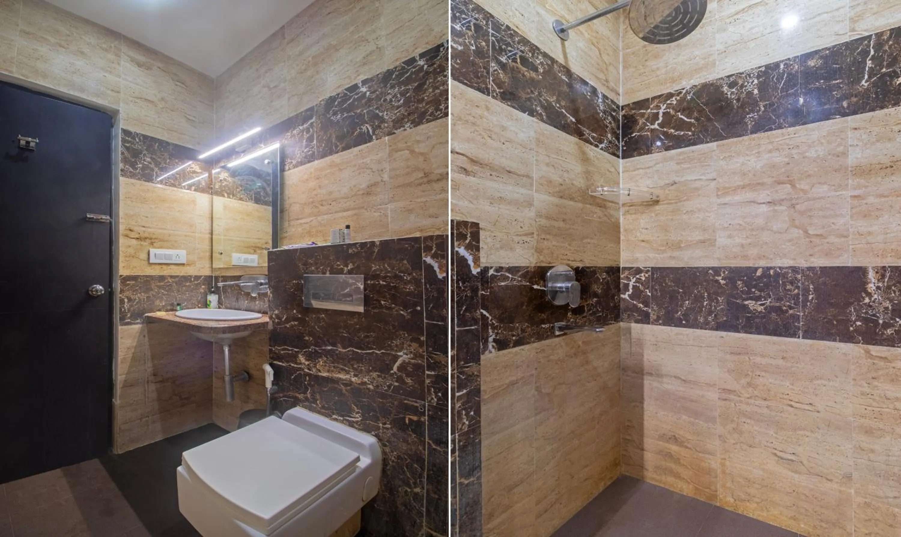 Bathroom in Treebo The Royal Taj, Near Taj Mahal