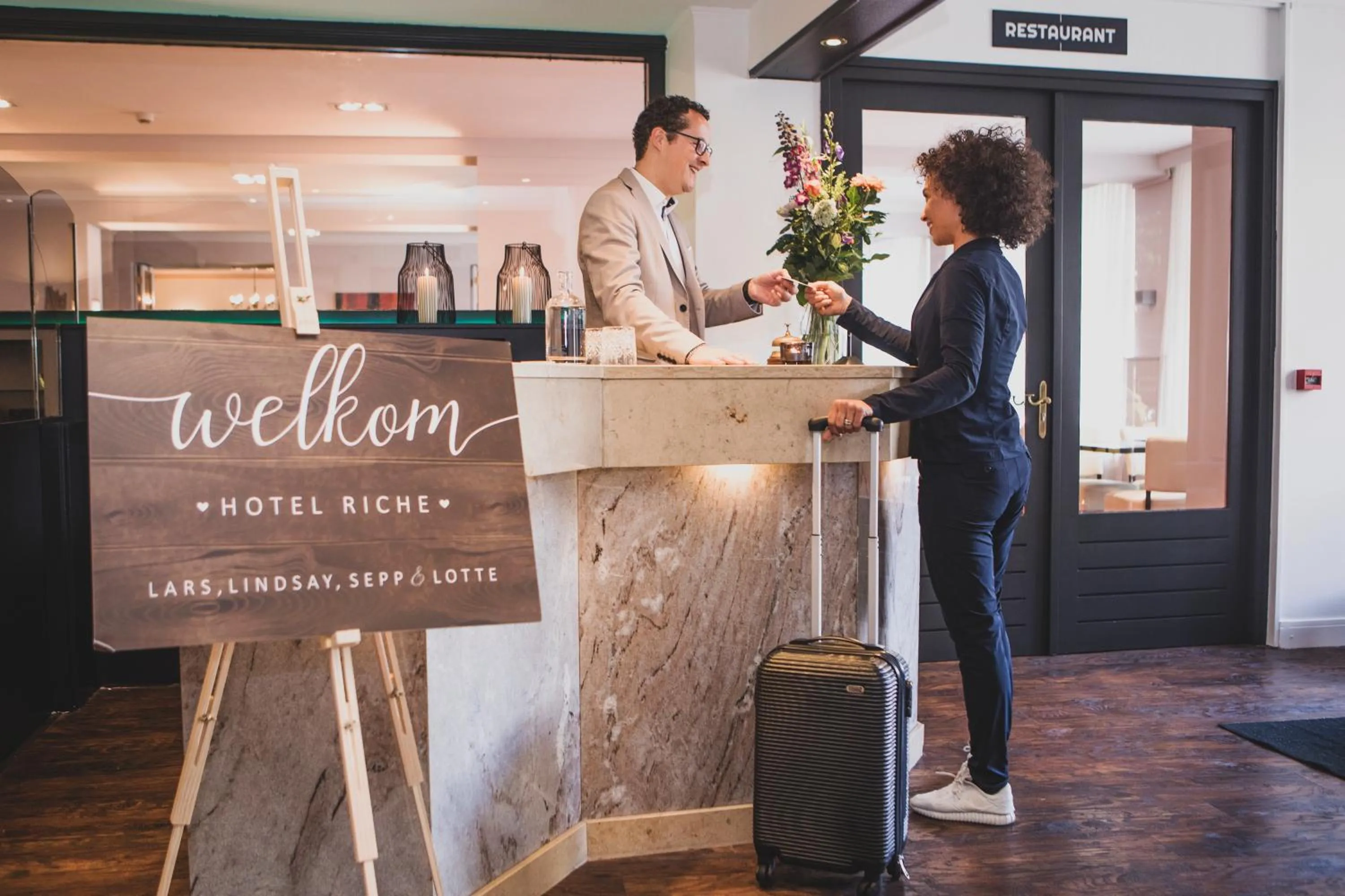 Staff in Hotel Riche