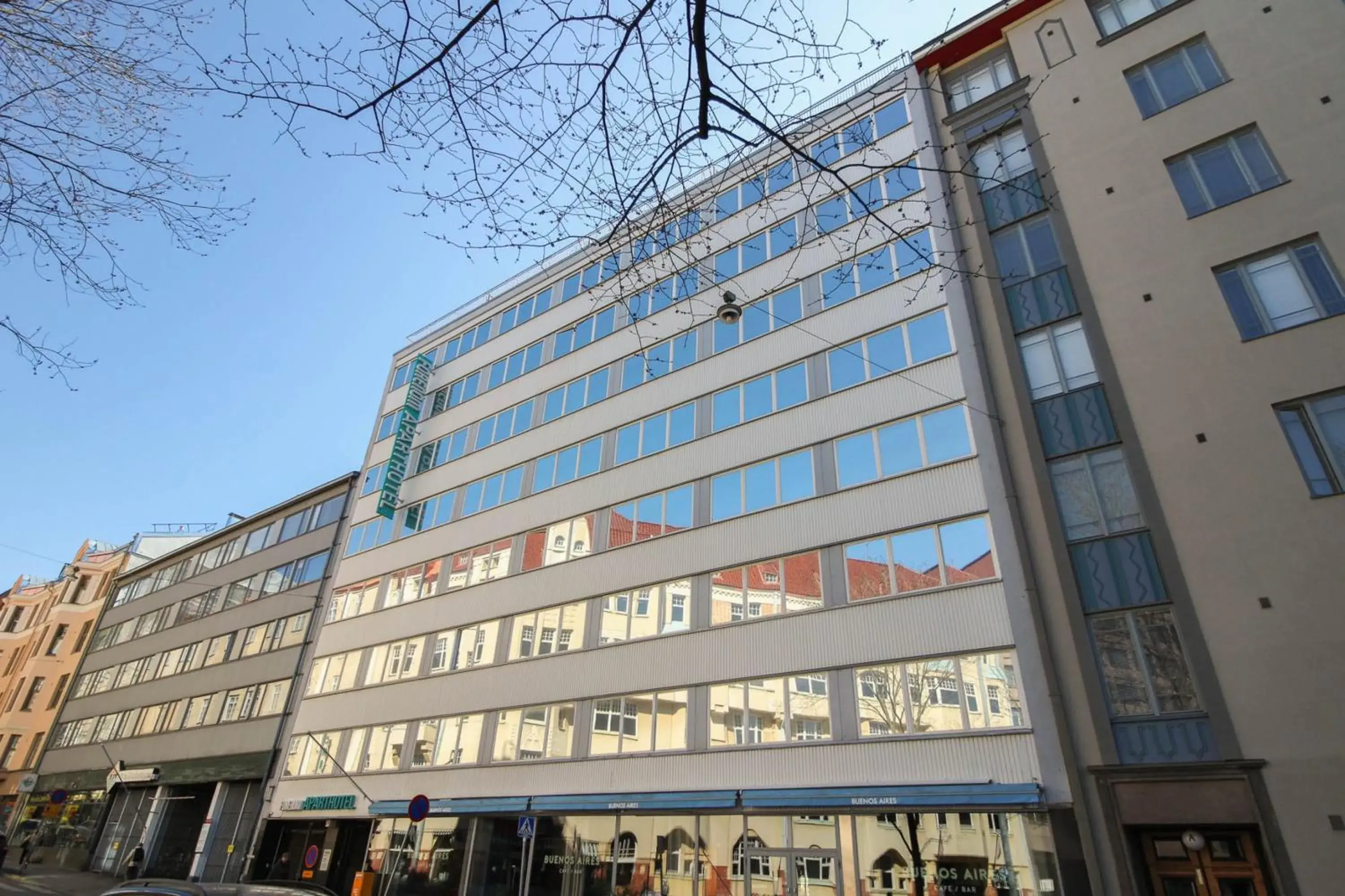 Property building in Forenom Aparthotel Helsinki Kamppi - contactless check-in Property building in Forenom Aparthotel Helsinki Kamppi - contactless check-in