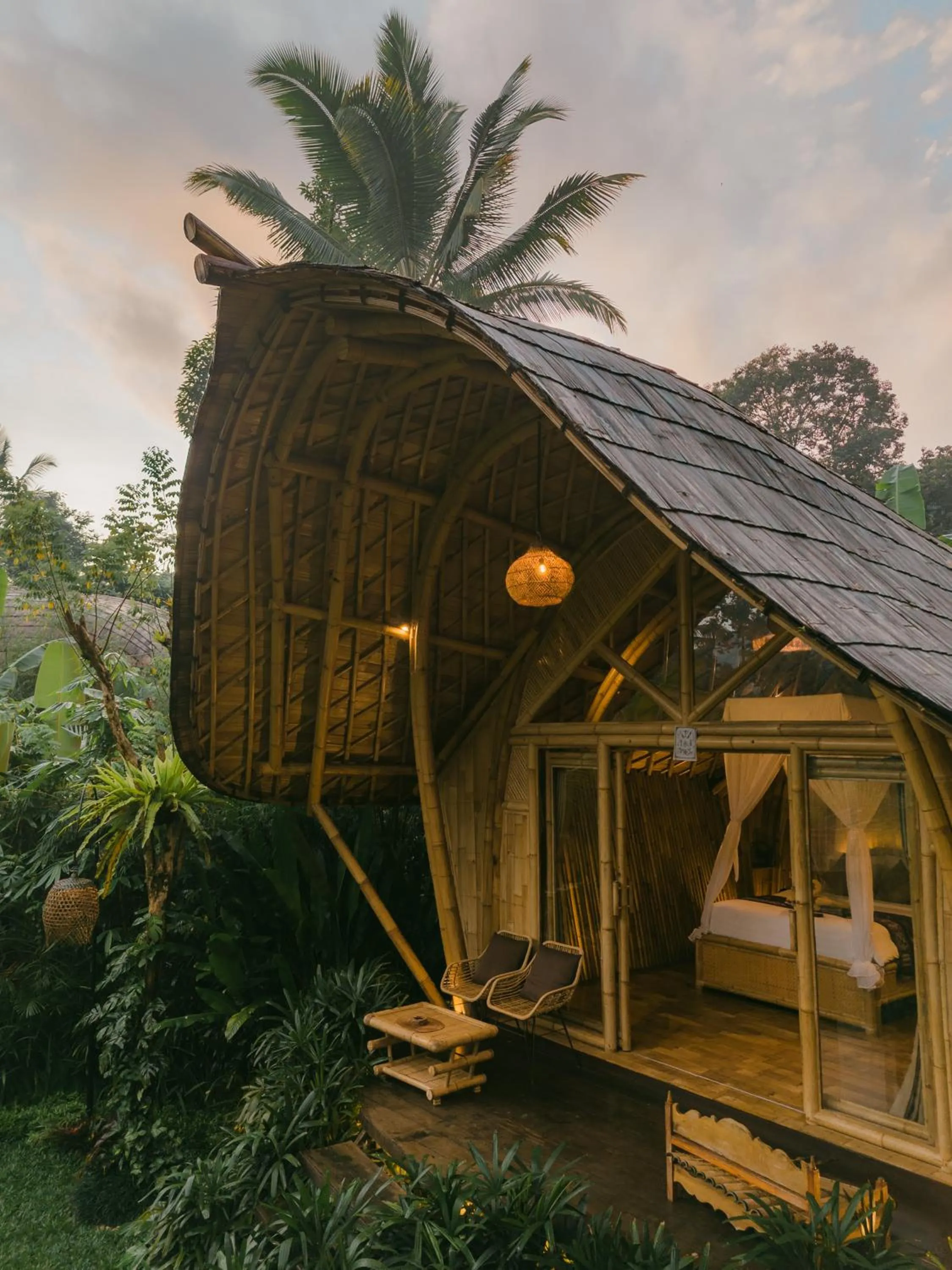 Property building in Arcada Bali Bamboo House