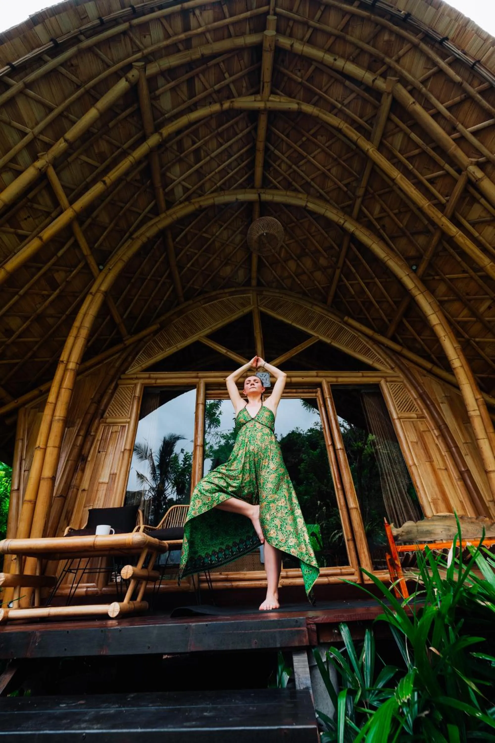 Day in Arcada Bali Bamboo House