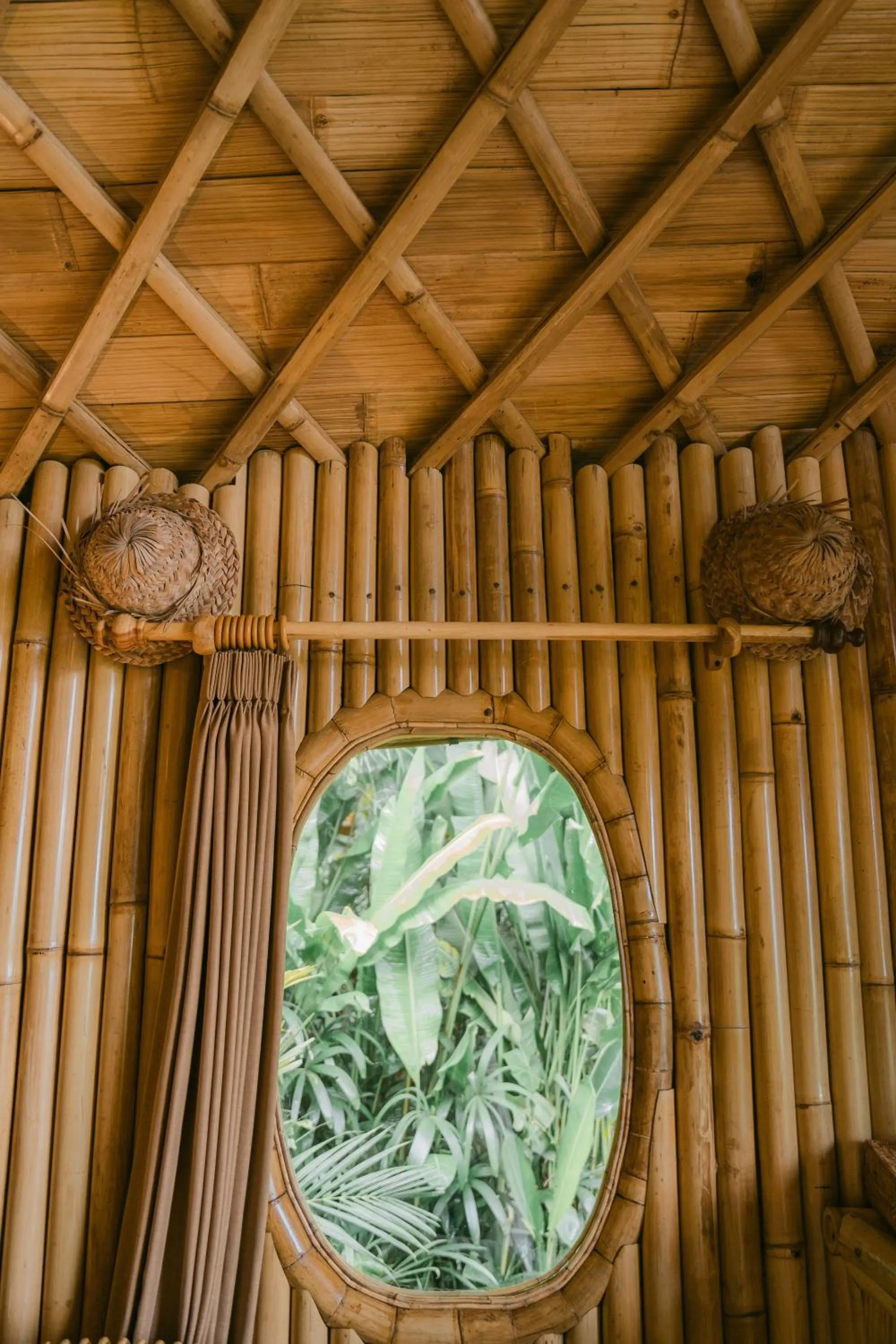 Natural landscape in Arcada Bali Bamboo House