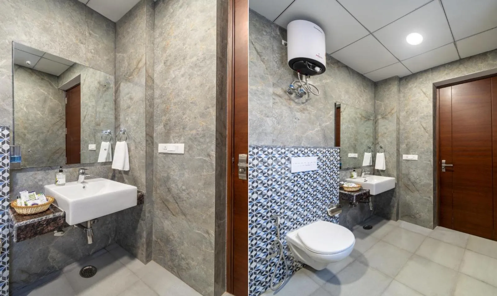 Bathroom in Hotel La Mirage