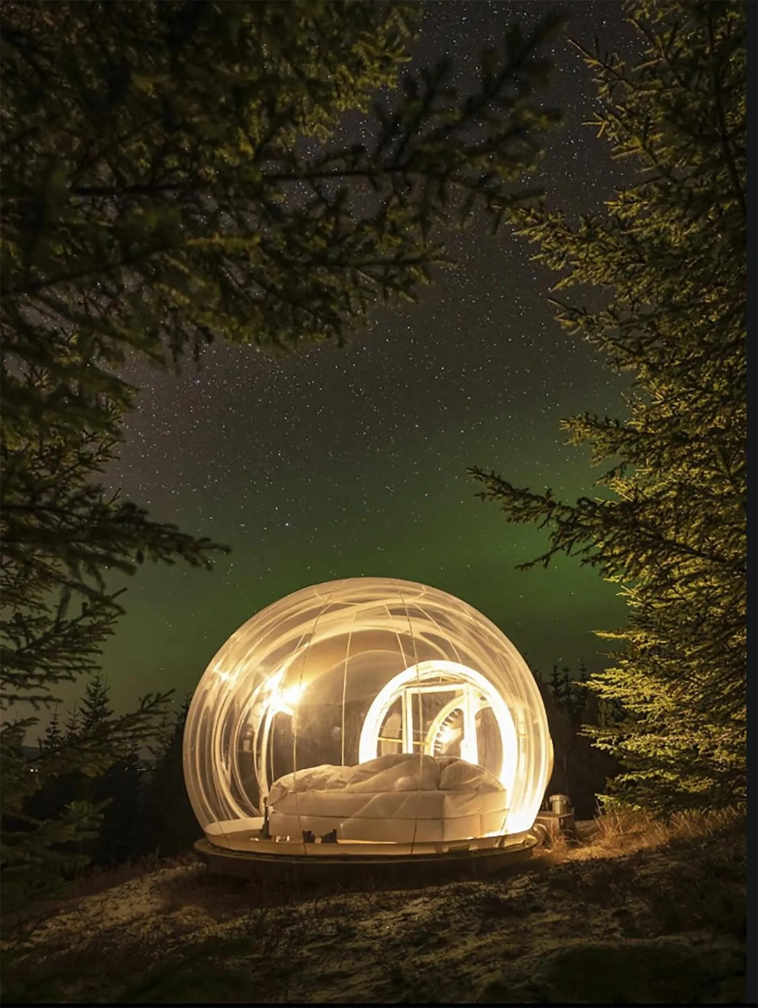 Night in Buubble Hotel - Ölvisholt