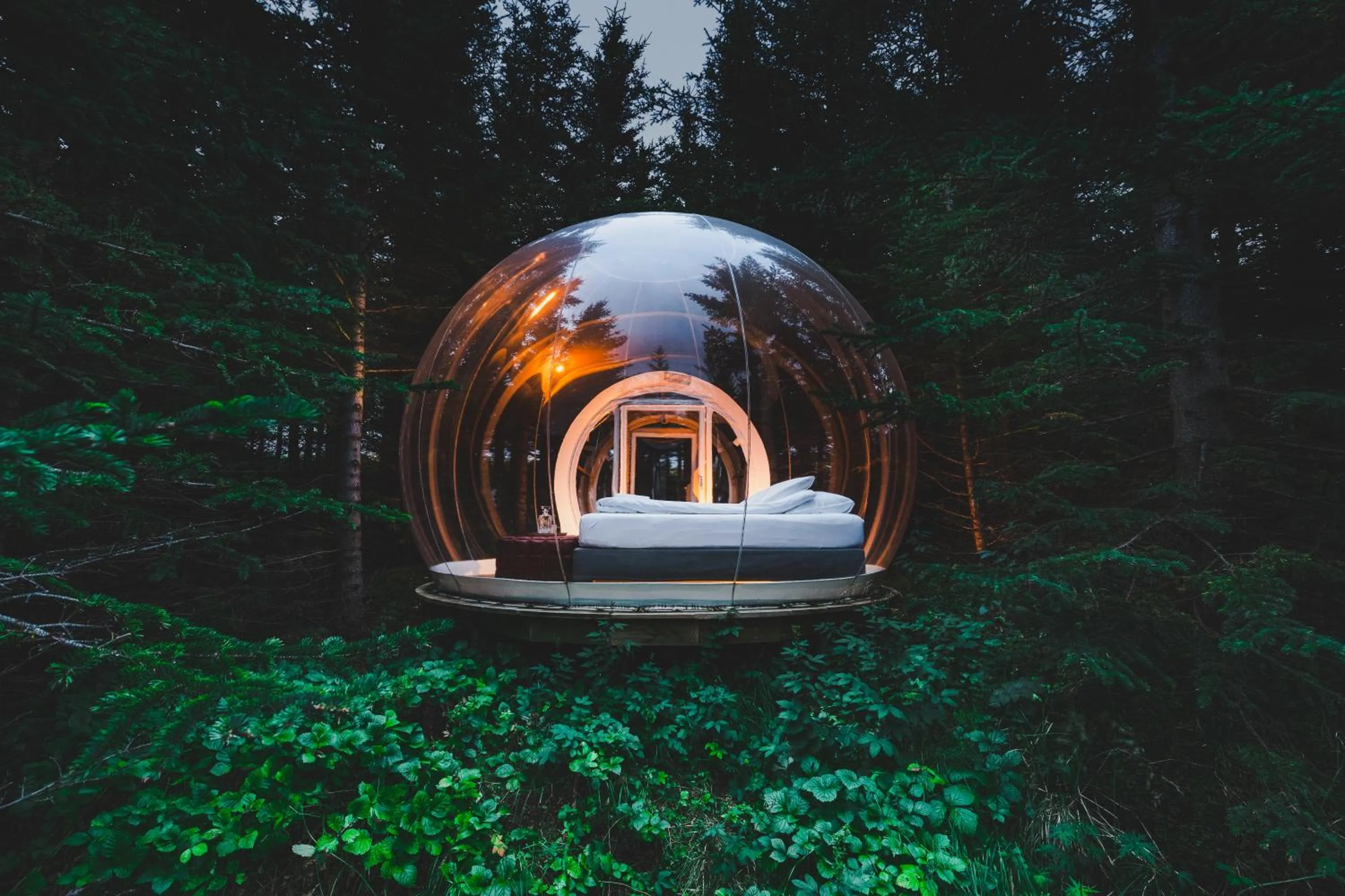 Day in Buubble Hotel - Ölvisholt