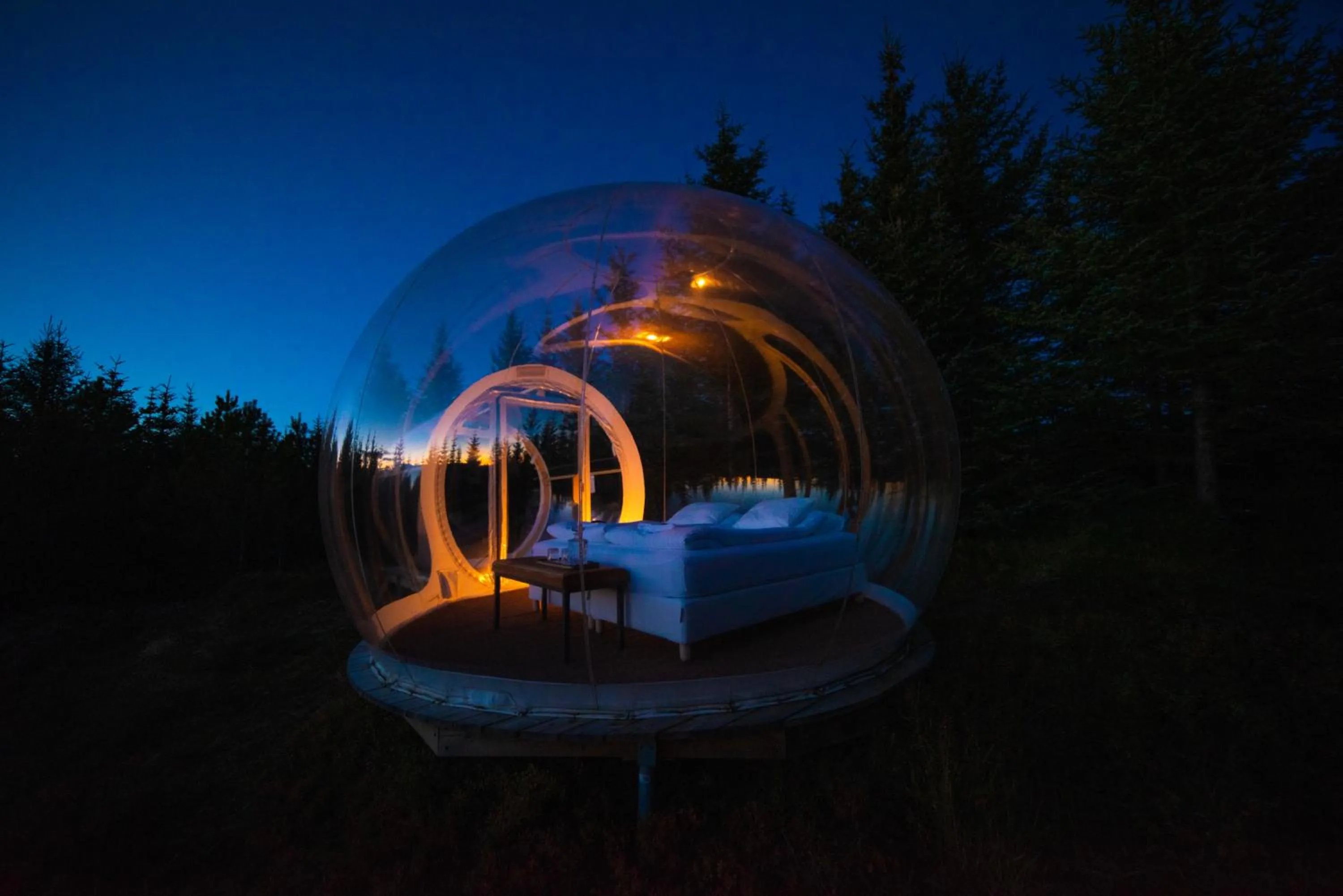 Night in Buubble Hotel - Ölvisholt