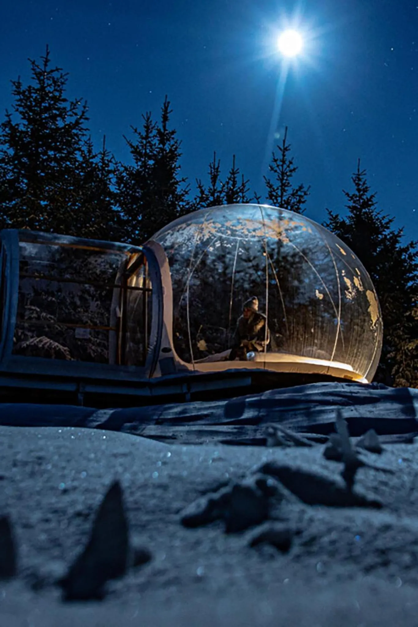 Night in Buubble Hotel - Ölvisholt