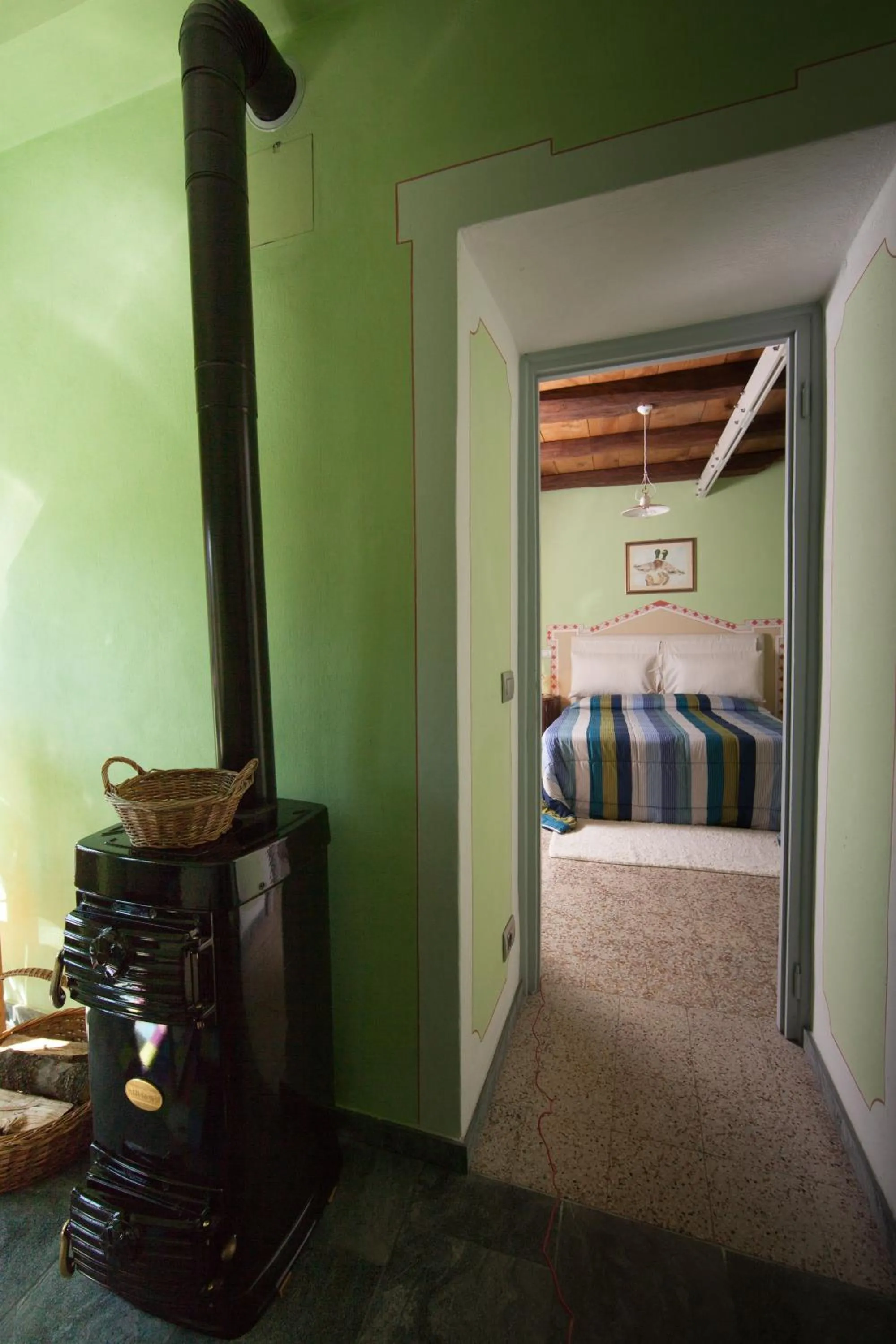 Bed in B&B I Corni di Nibbio