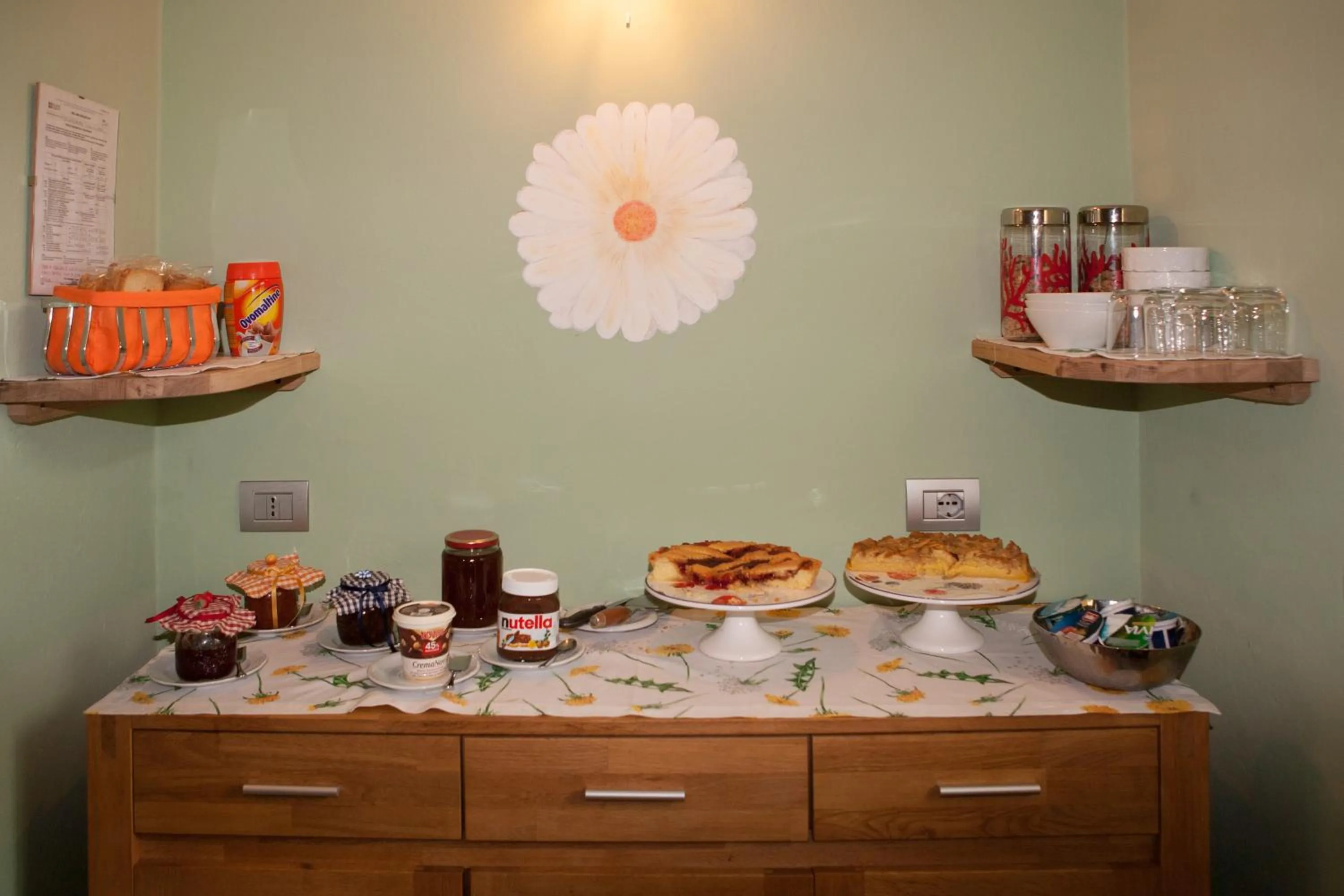Breakfast in B&B I Corni di Nibbio