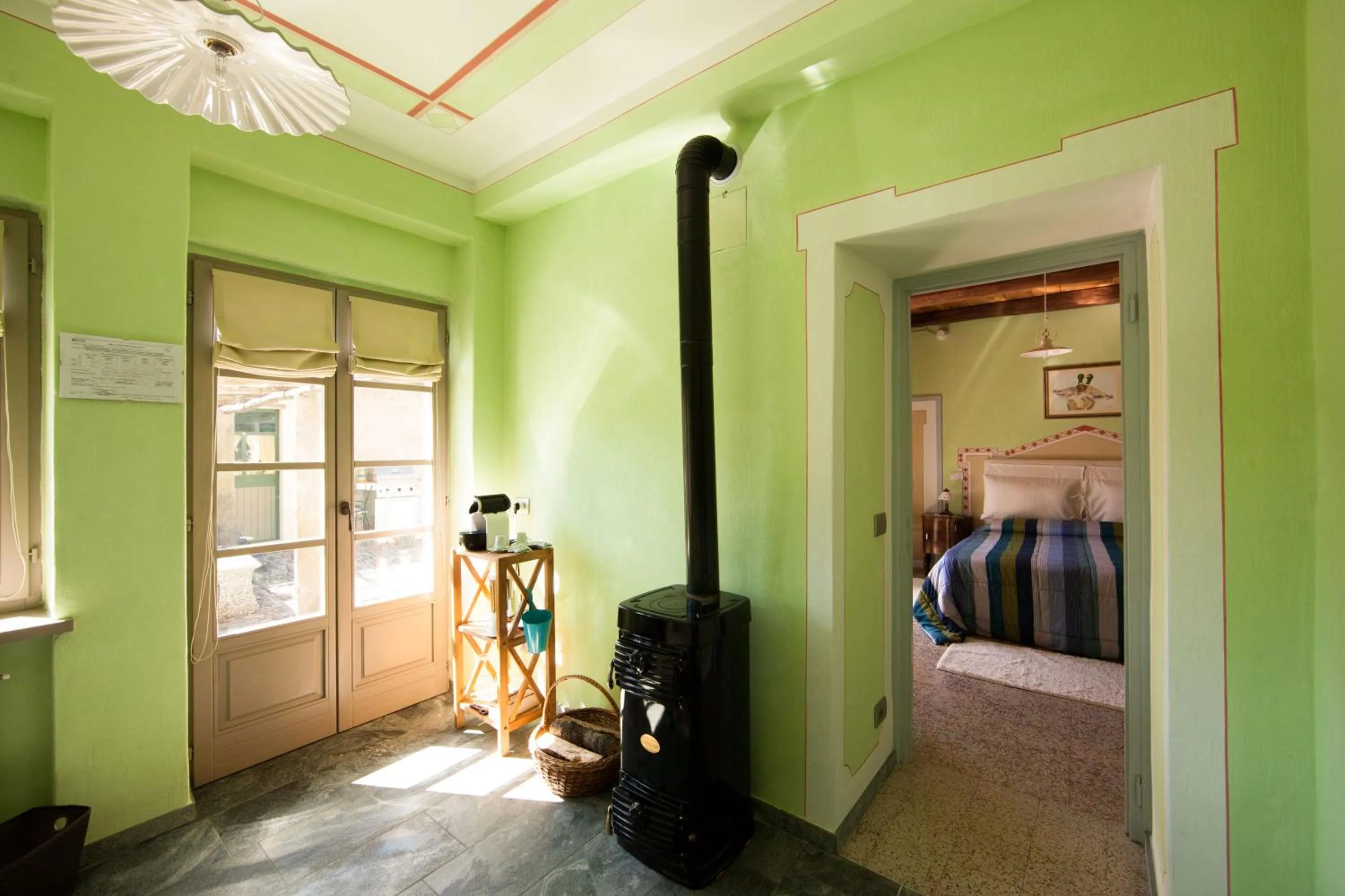 Bed in B&B I Corni di Nibbio