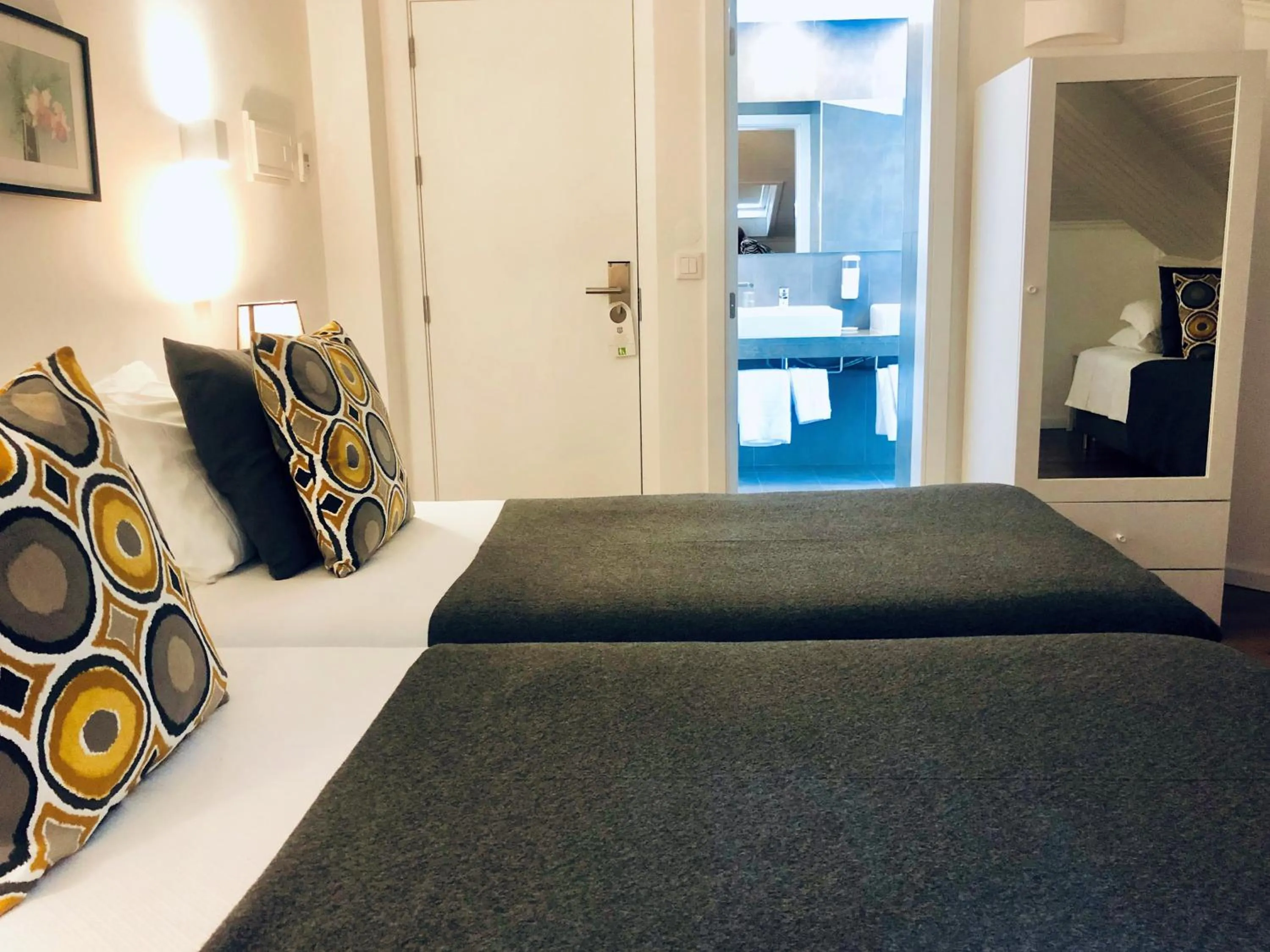 Bed in Hotel Botanico de Coimbra