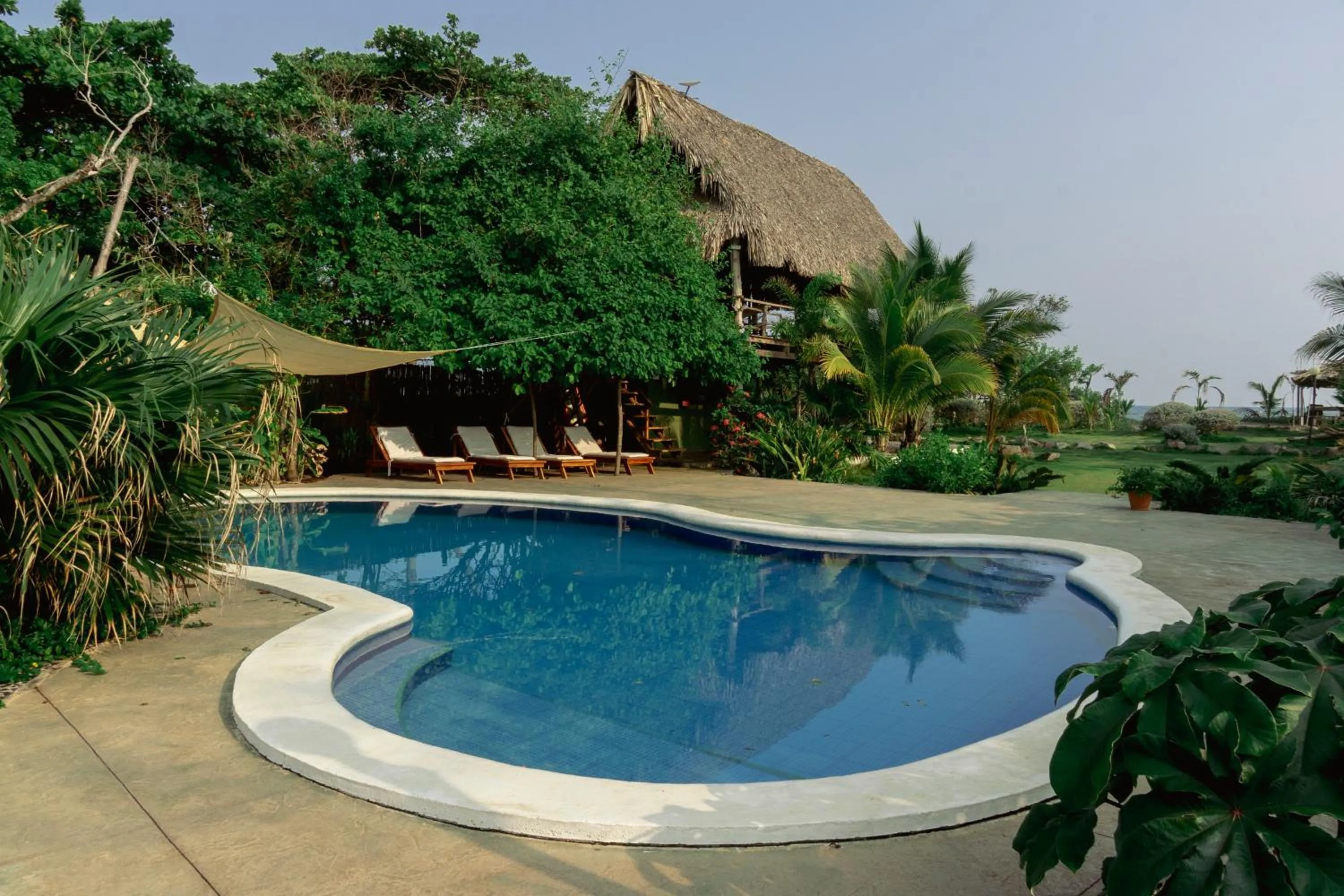 Pool view in NAIA - Miravalle