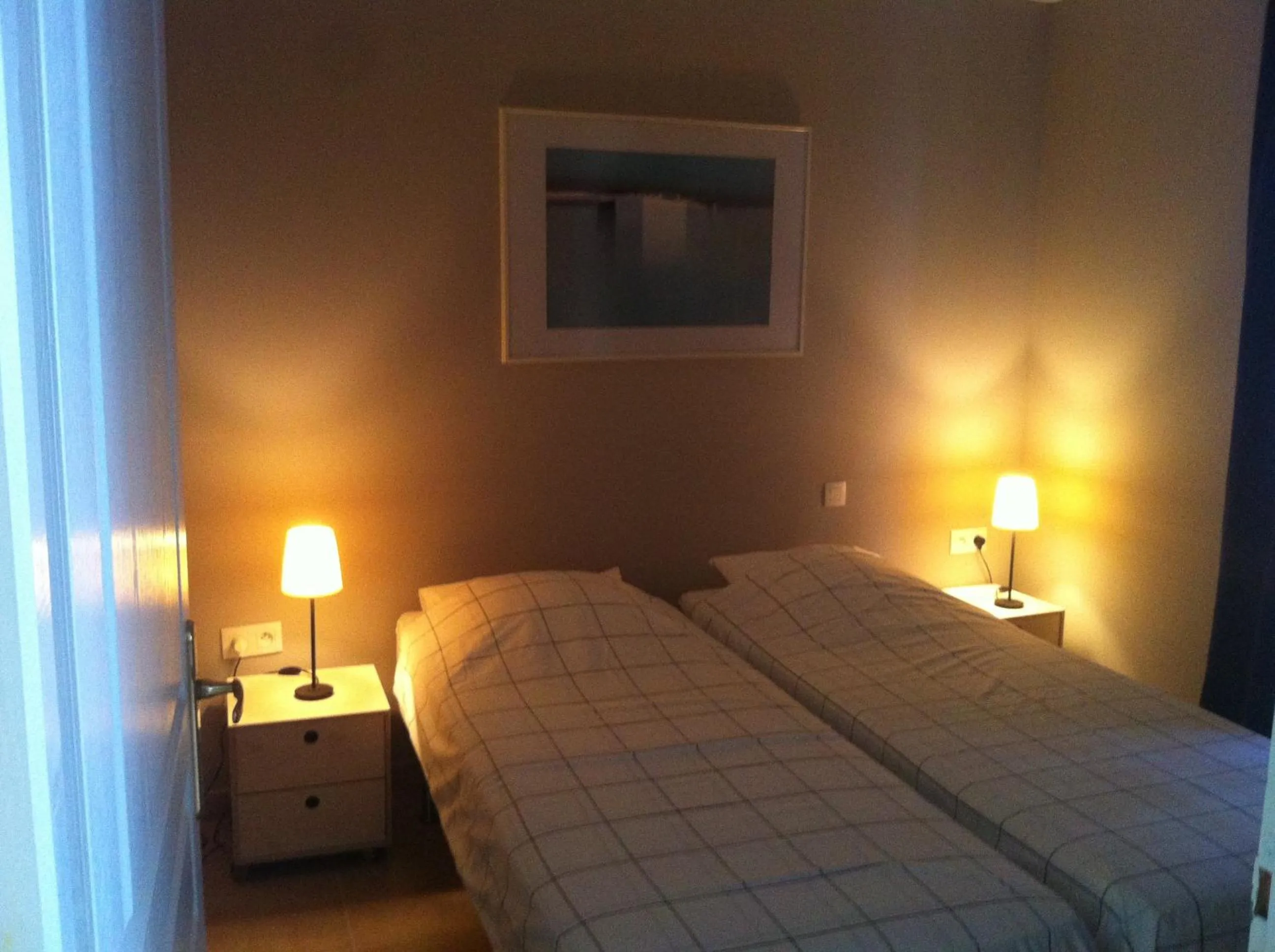 Bed in L'Observance Bed & Breakfast