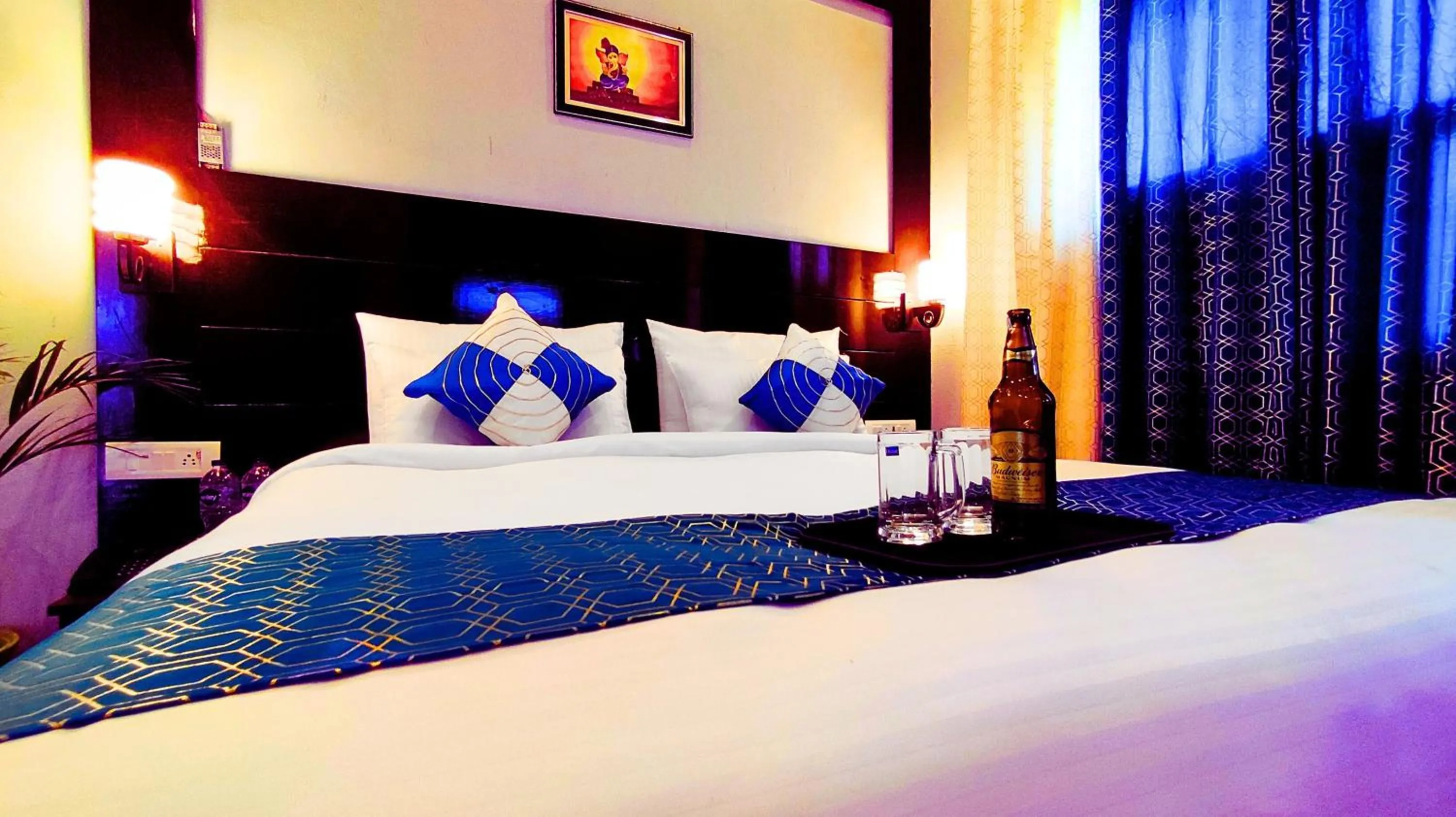 Bed in The MadhuNandan - A Luxury Homestay