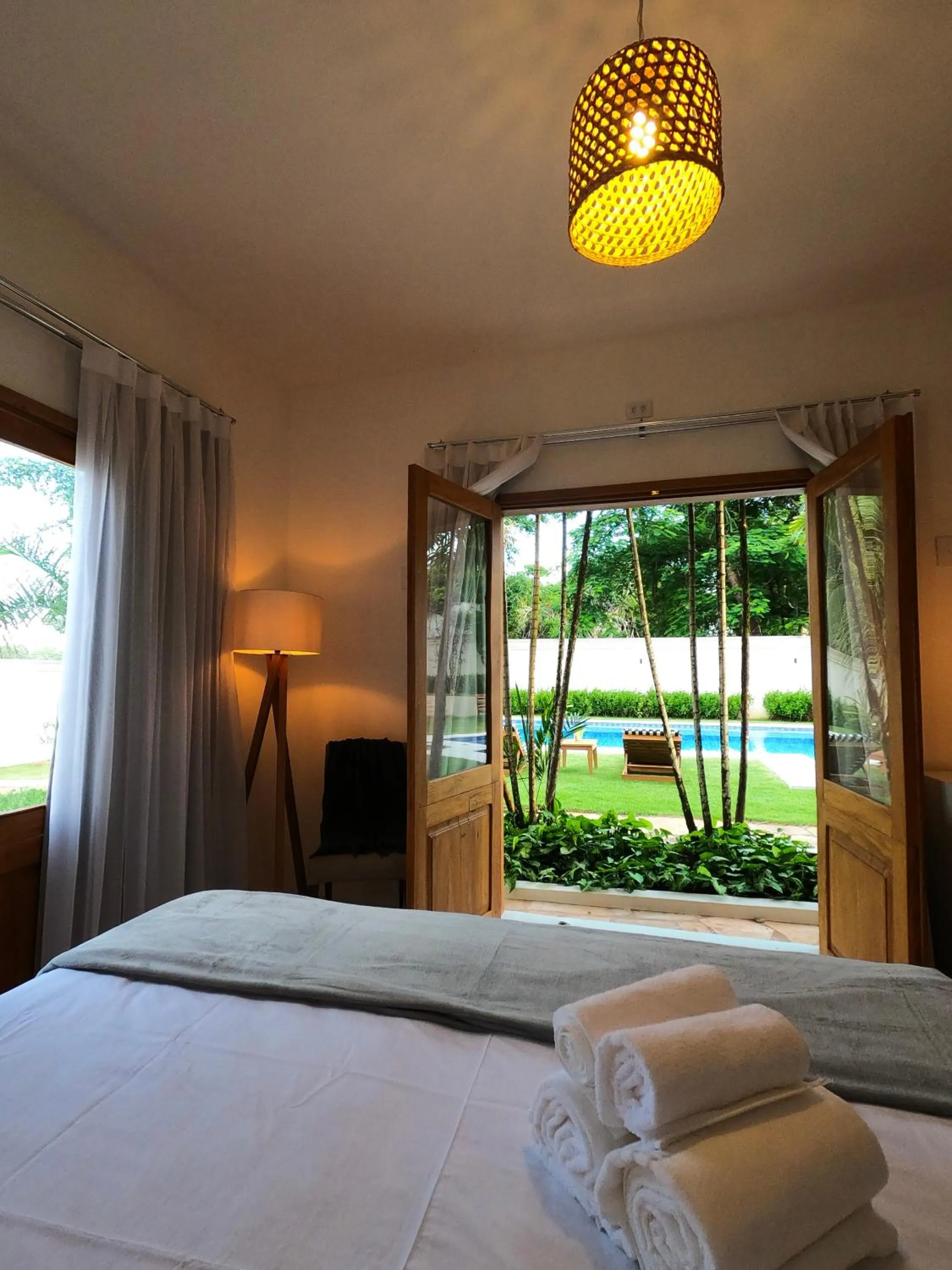 Bedroom, Bed in Pousada Manacá Exclusive Suítes