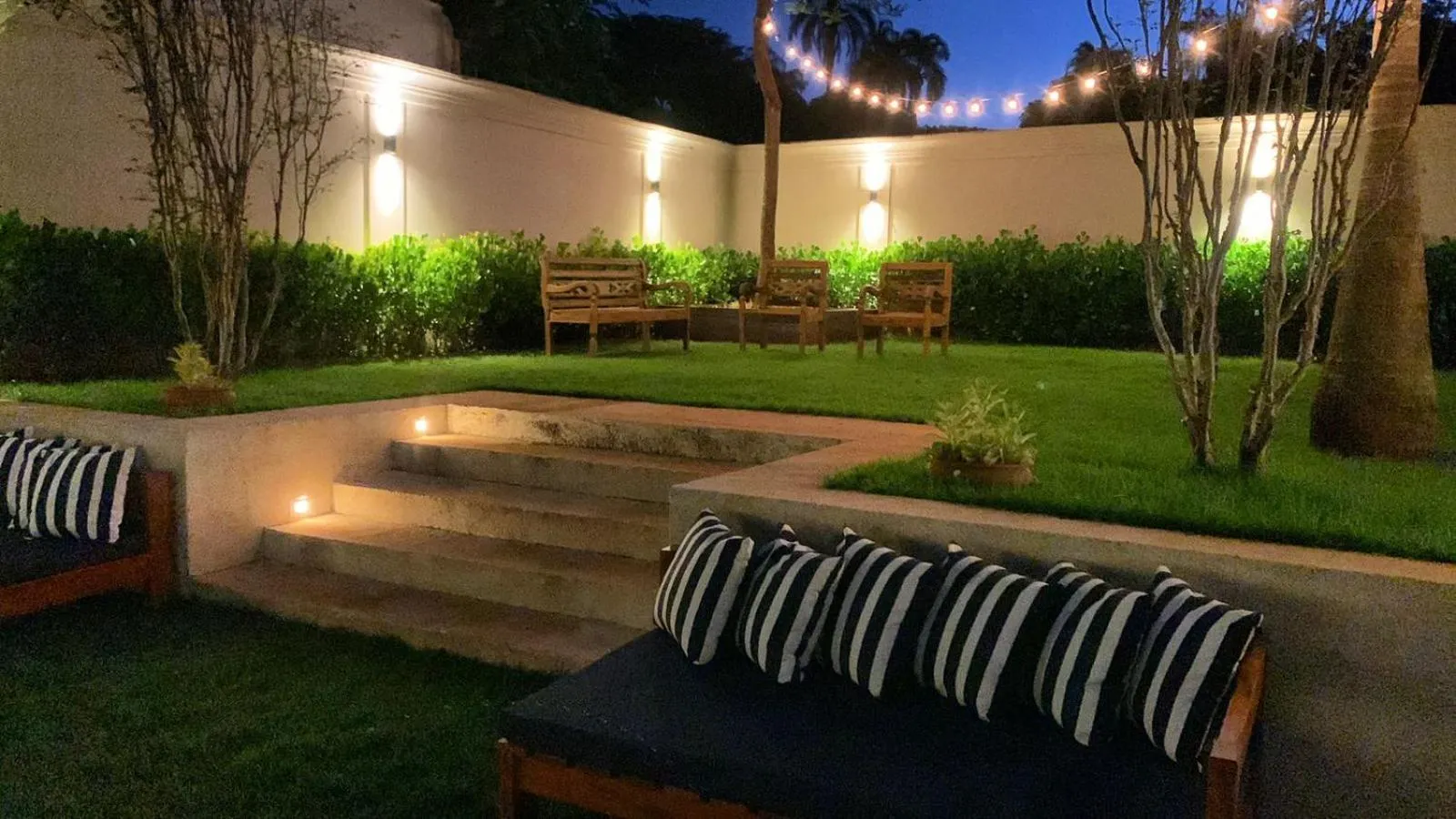 Patio in Pousada Manacá Exclusive Suítes