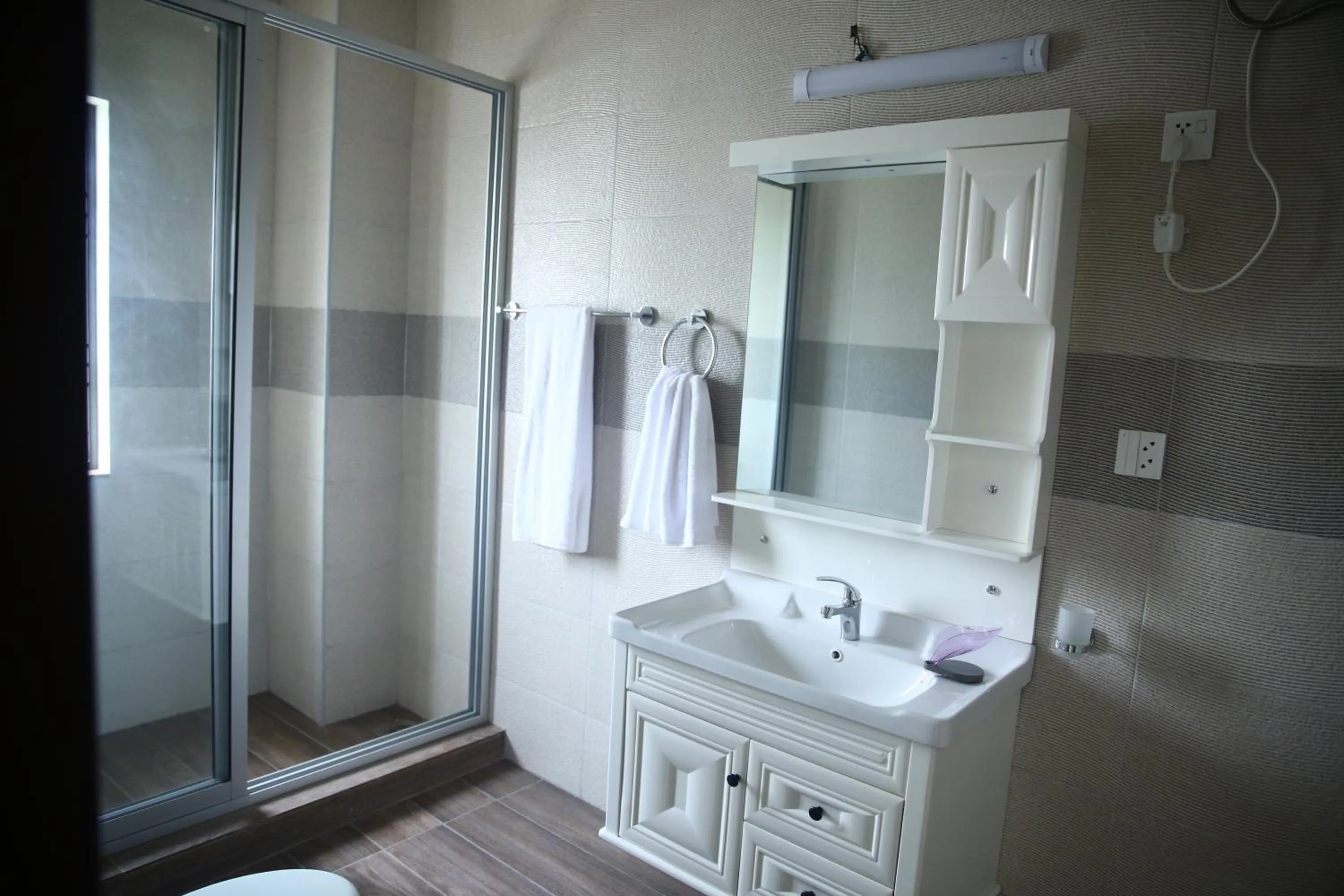 Shower in Gulberg Suites