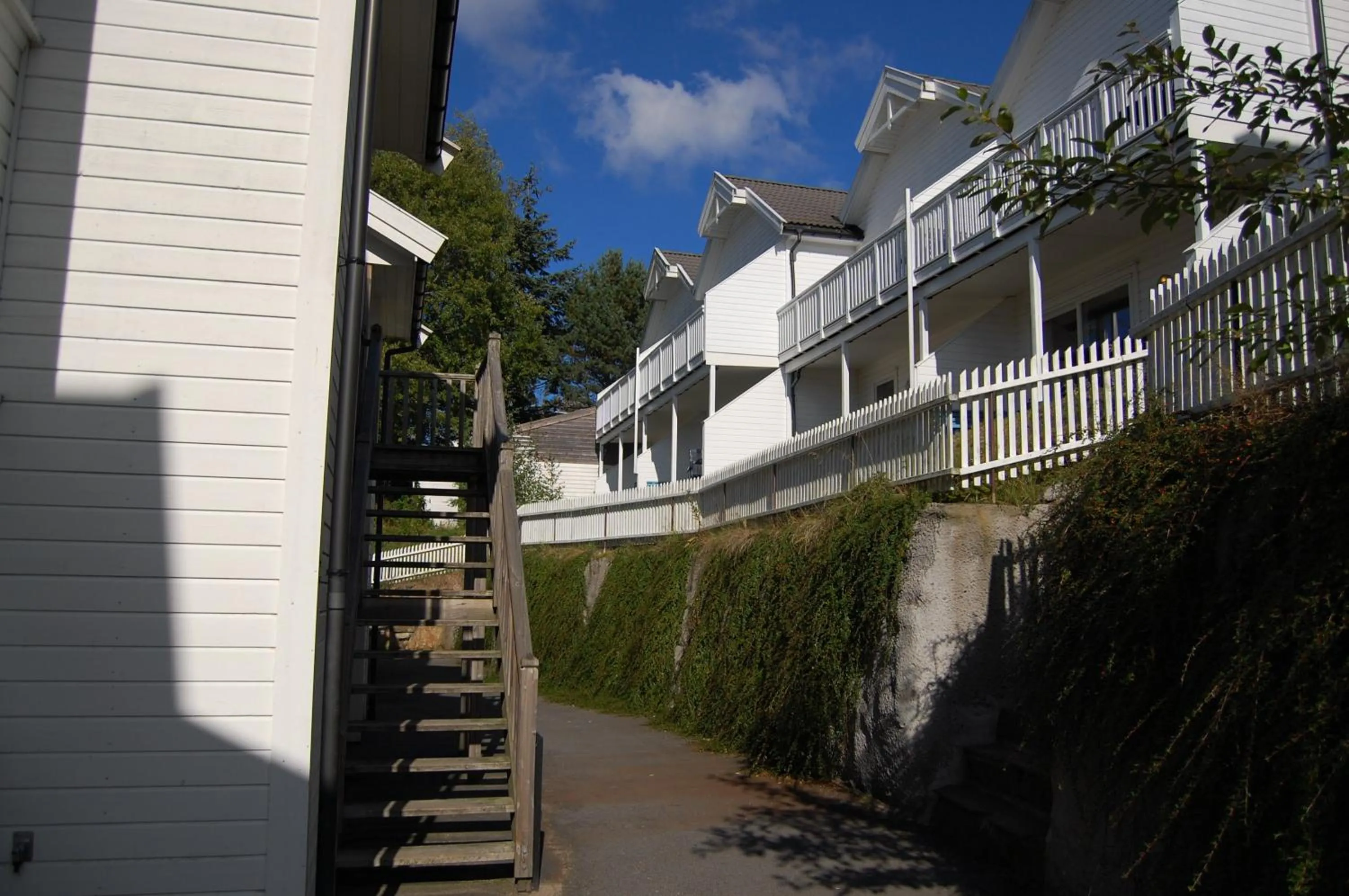 Property building in Hamresanden Resort as